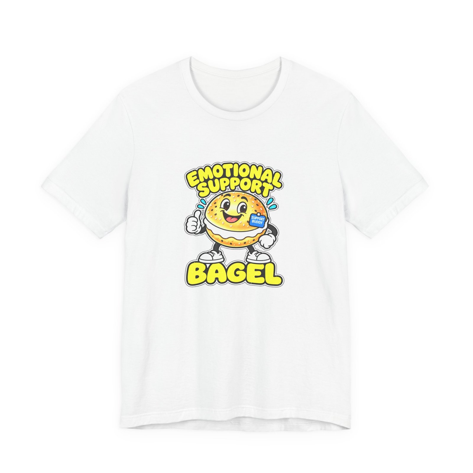 Emotional Support Bagel Graphic Tee