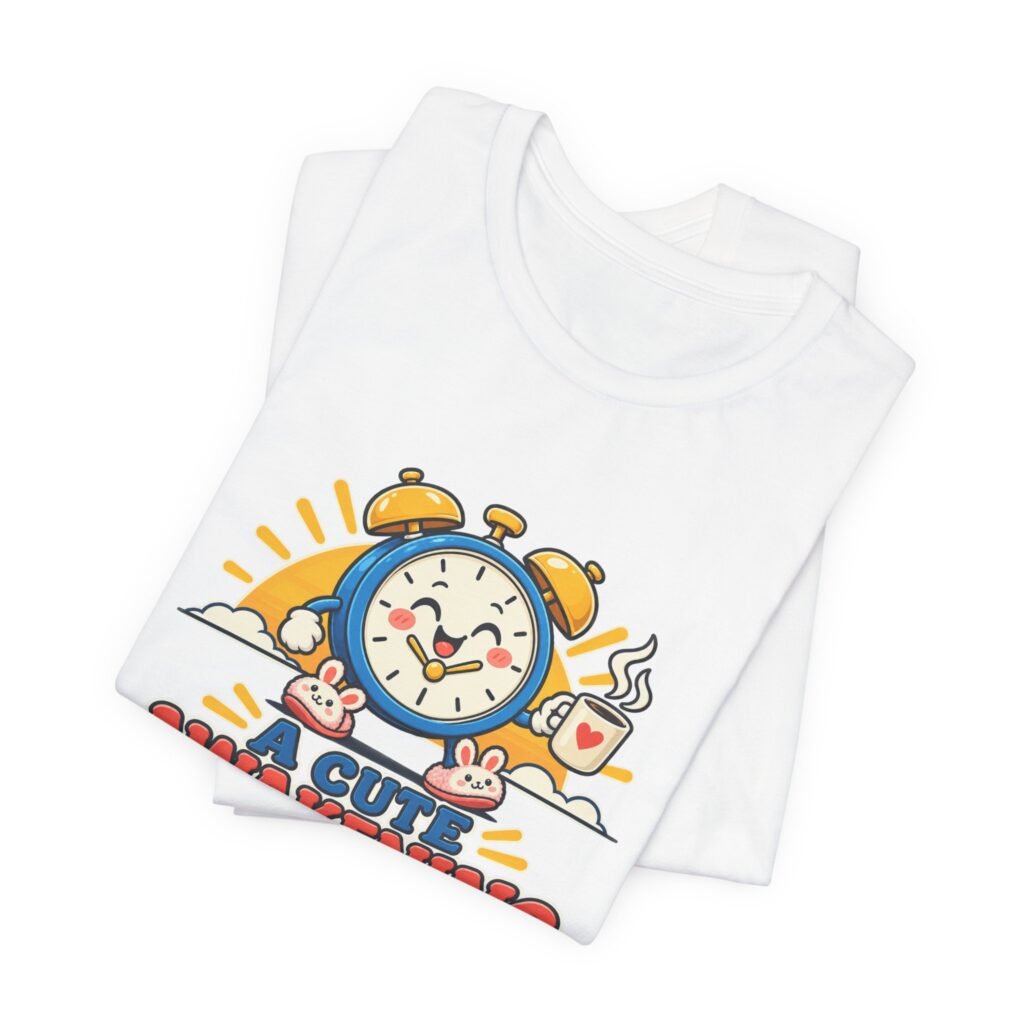 Cheerful Coffee Alarm Clock Morning Wake-Up