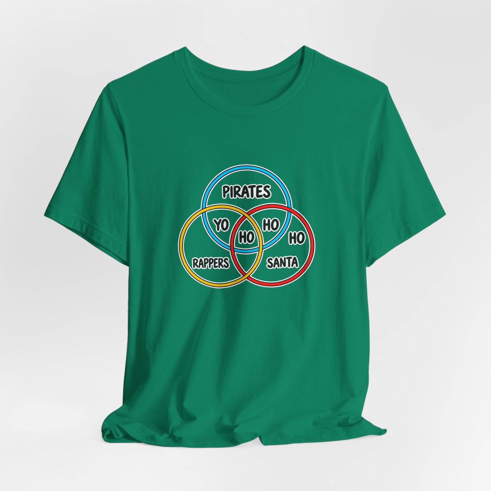 Pirates Rappers Santa Yo Ho Ho Venn Diagram - Image 28
