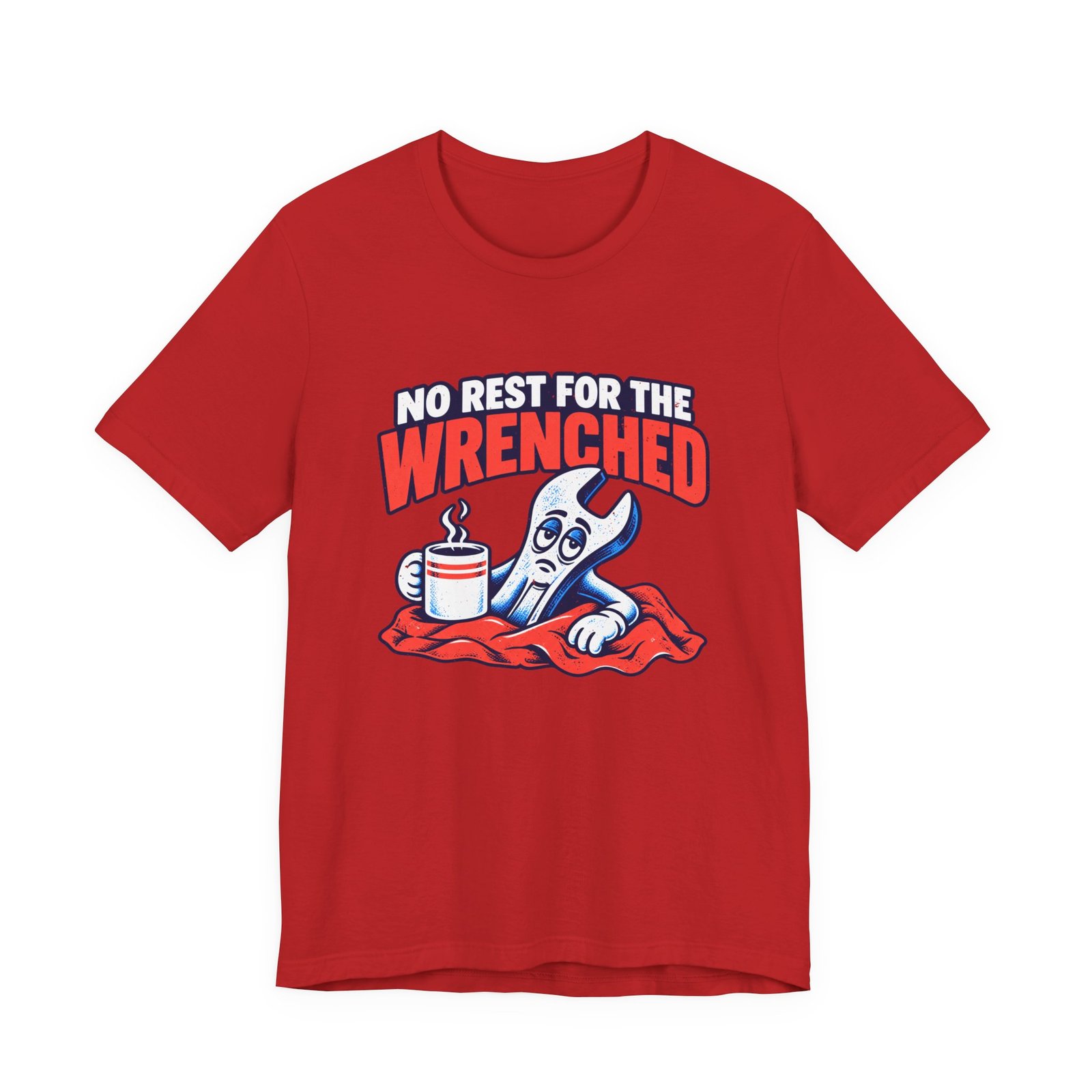 Wrenched Coffee Humor Graphic Tee - Image 29