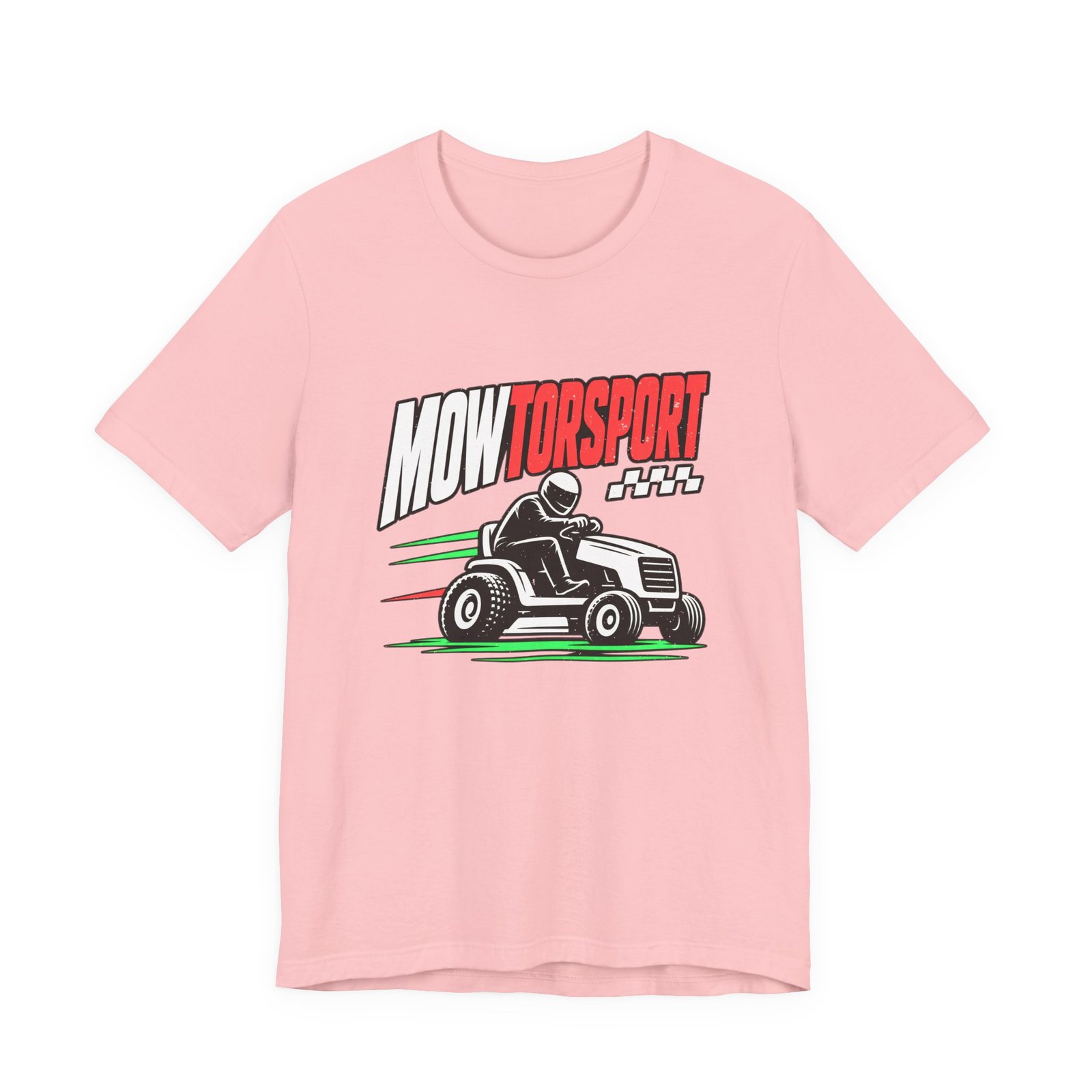 MOWTORSPORT Lawn Racing Humor Dad Jokes Graphic Tee - Image 41