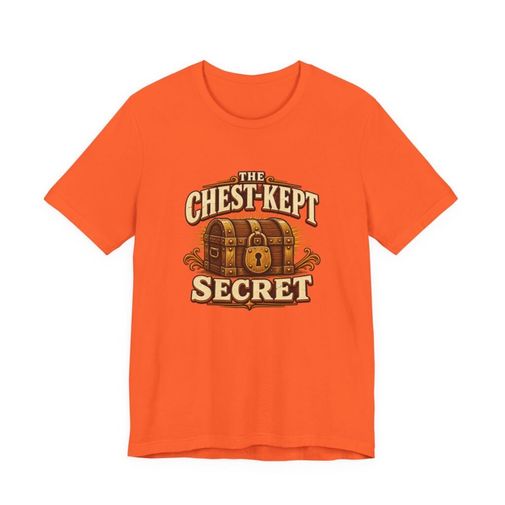 The Chest-Kept Secret Funny Treasure Pun Graphic Tee