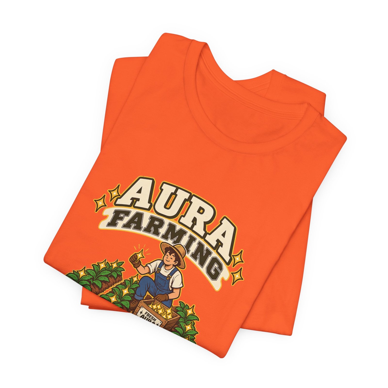 Aura Farming Cartoon Farmer Harvest - Image 7