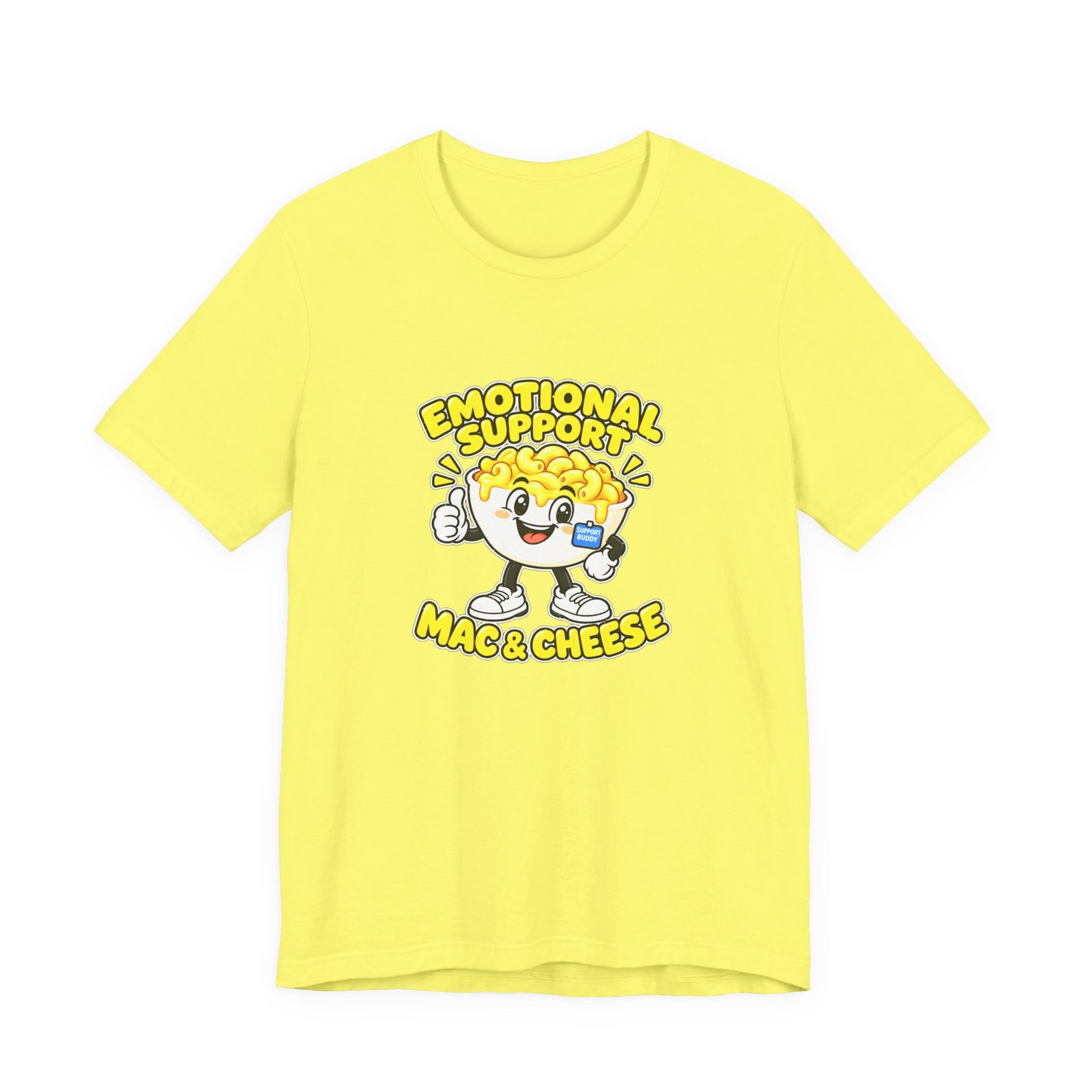 Emotional Support Mac & Cheese Graphic Tee - Image 17
