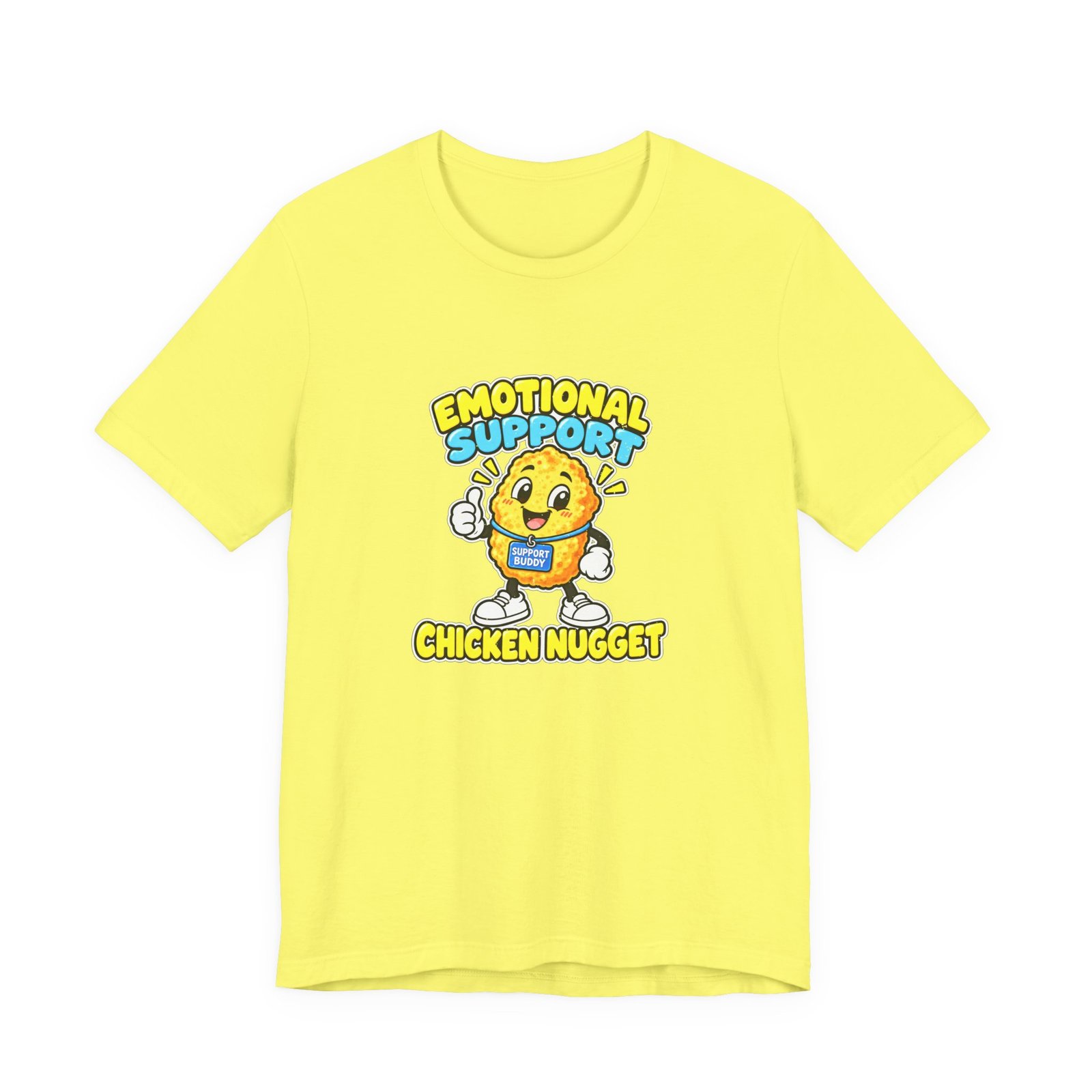 Emotional Support Chicken Nugget Graphic Tee - Image 17