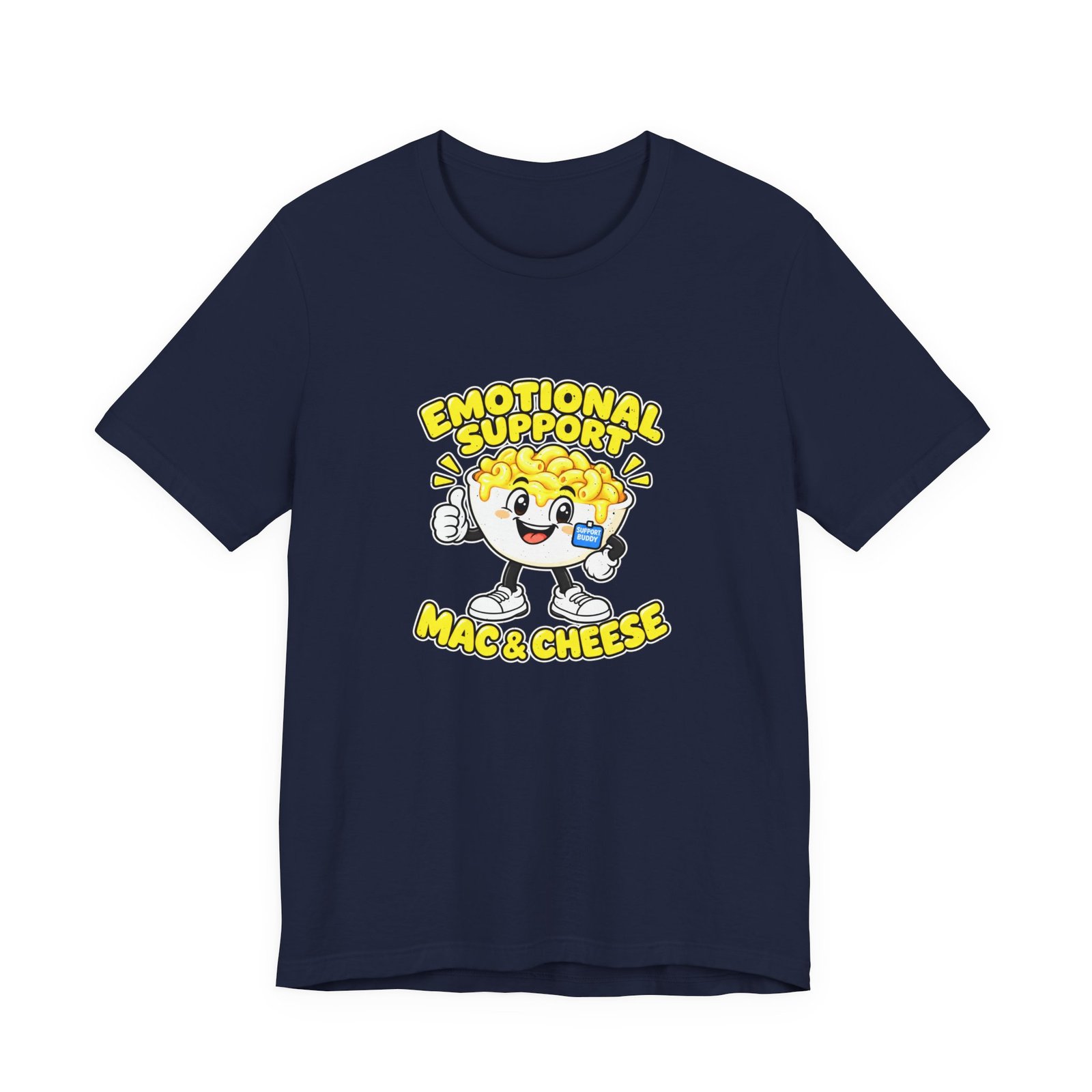 Emotional Support Mac & Cheese Graphic Tee - Image 33