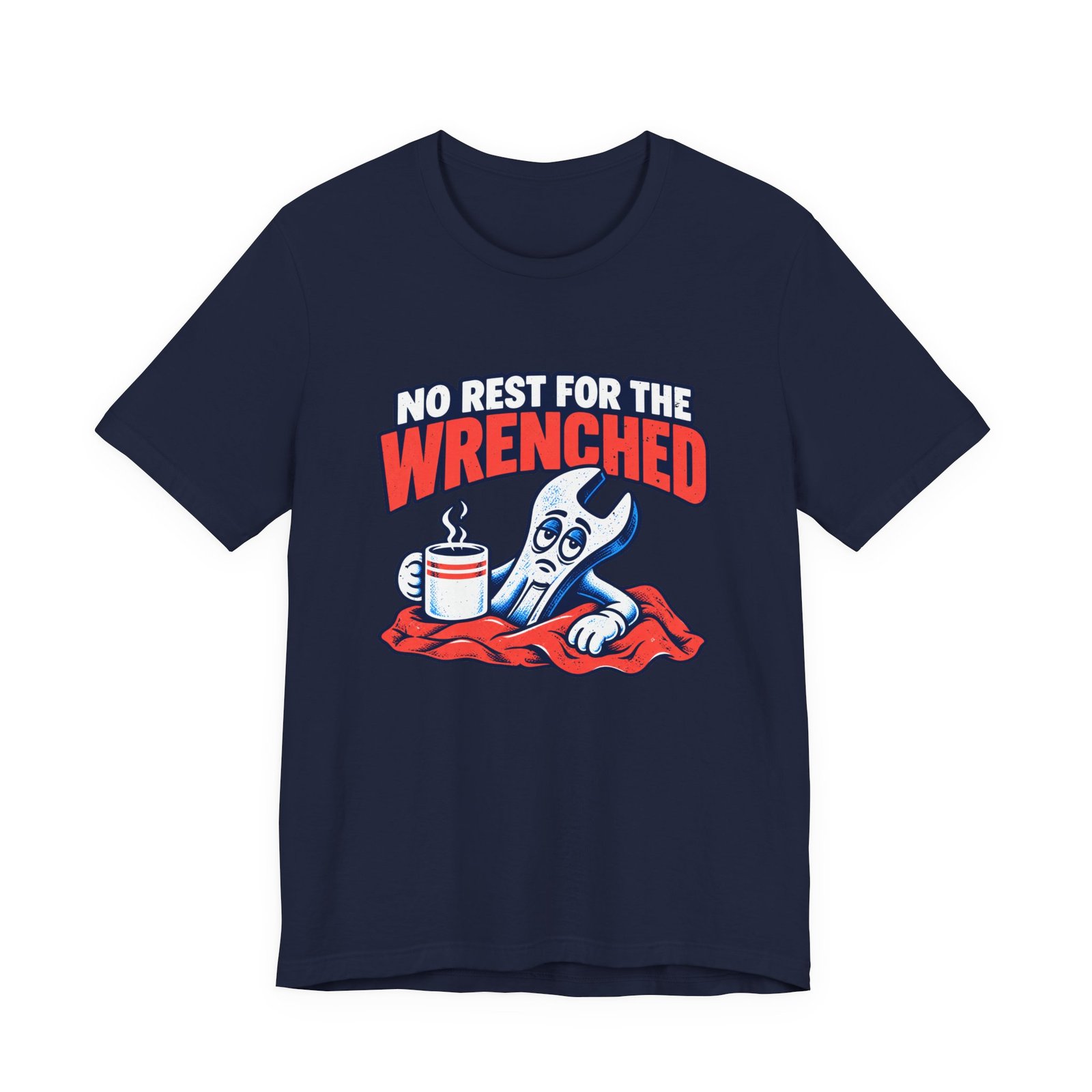 Wrenched Coffee Humor Graphic Tee - Image 21