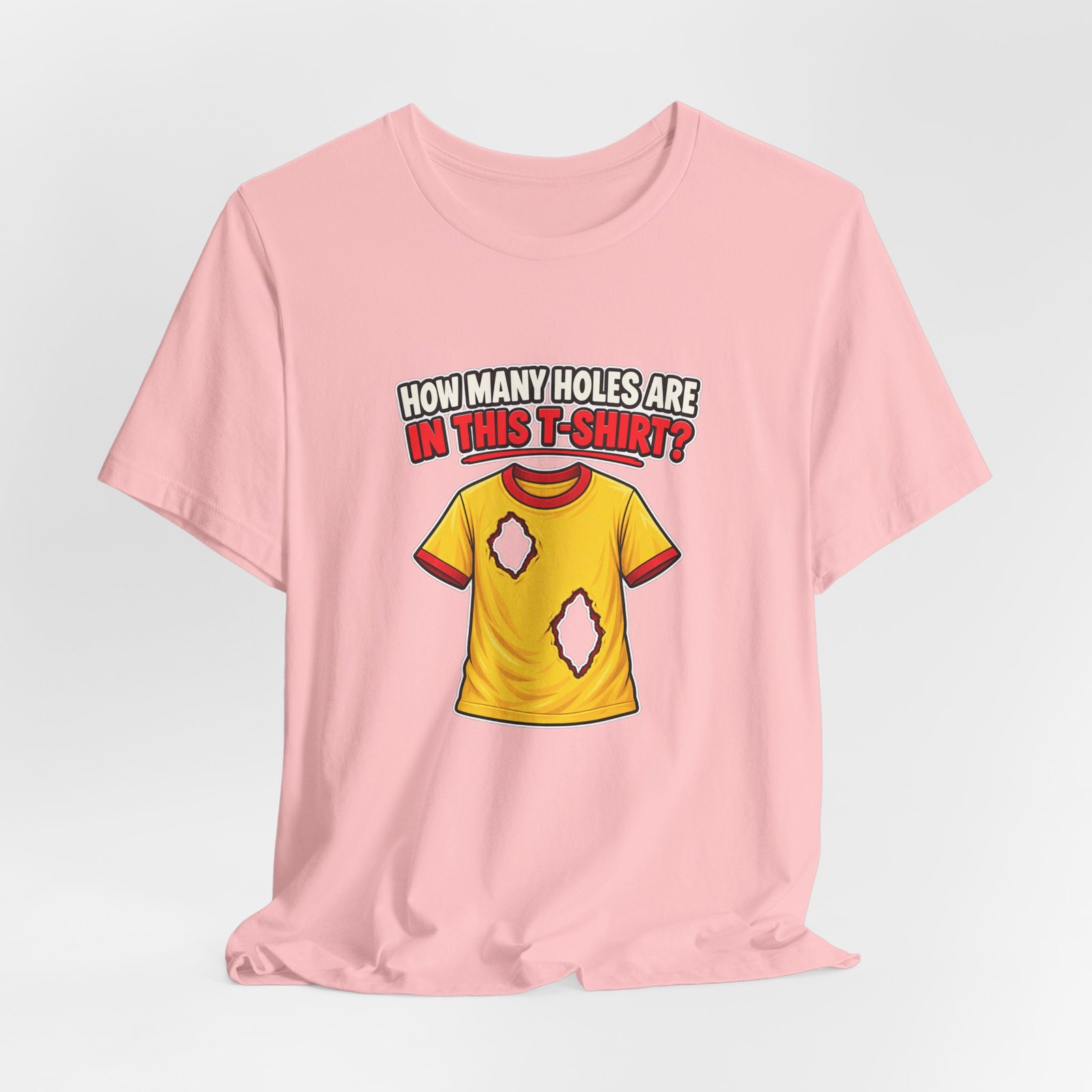 How Many Holes Are In This T-Shirt? Visual Riddle - Image 44