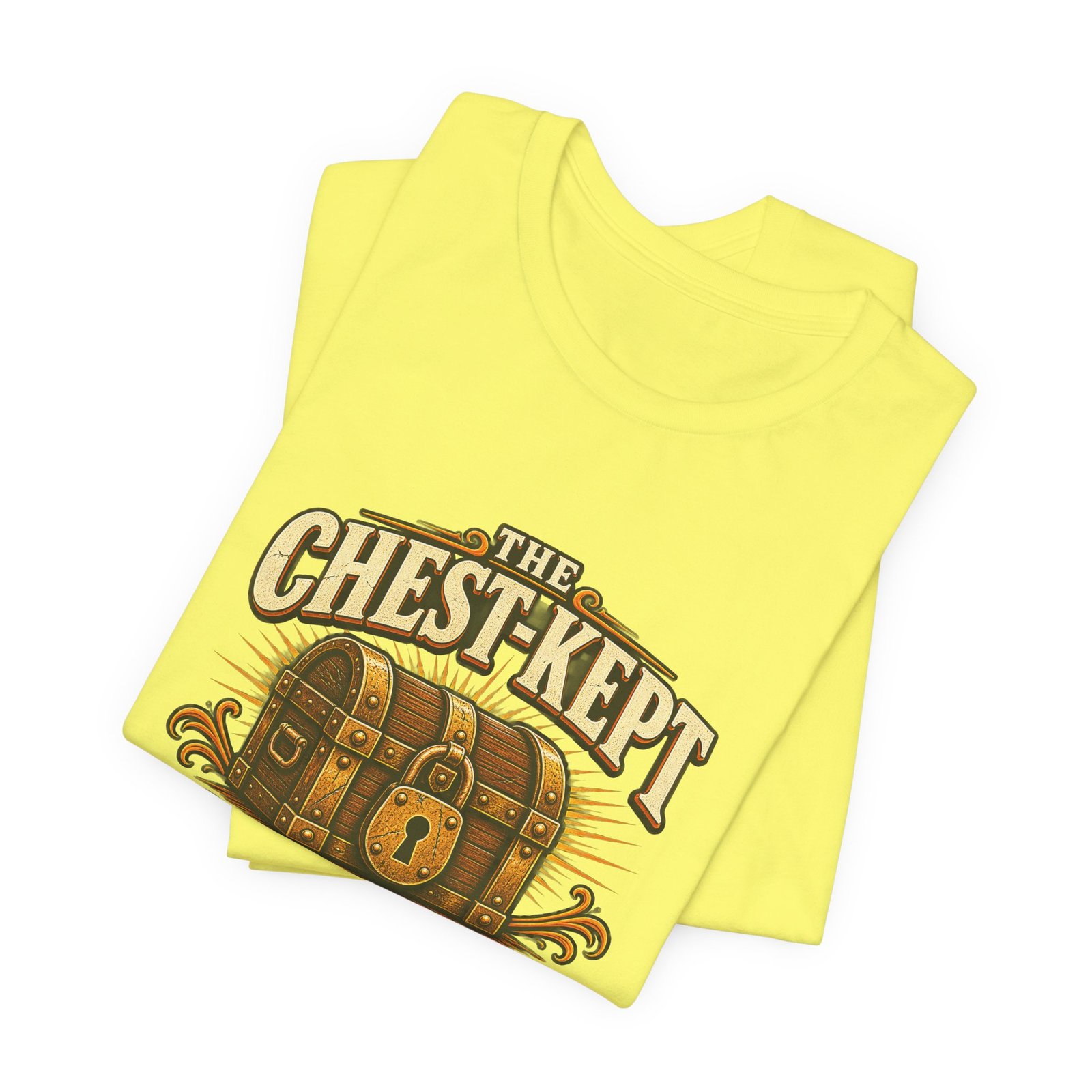 The Chest-Kept Secret Funny Treasure Pun Graphic Tee - Image 19
