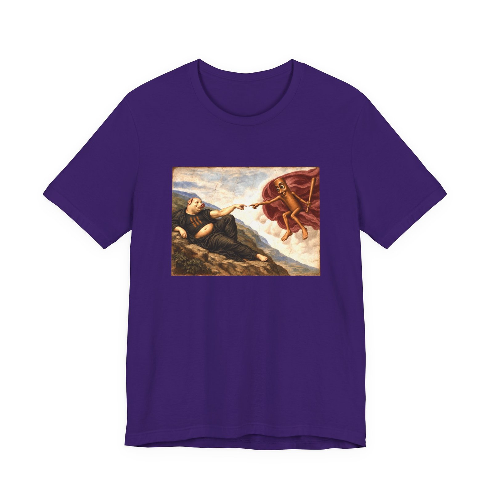 Funny John Pork Tung Tung Tung Sahur Brainrot Meme Graphic Tee - Image 25