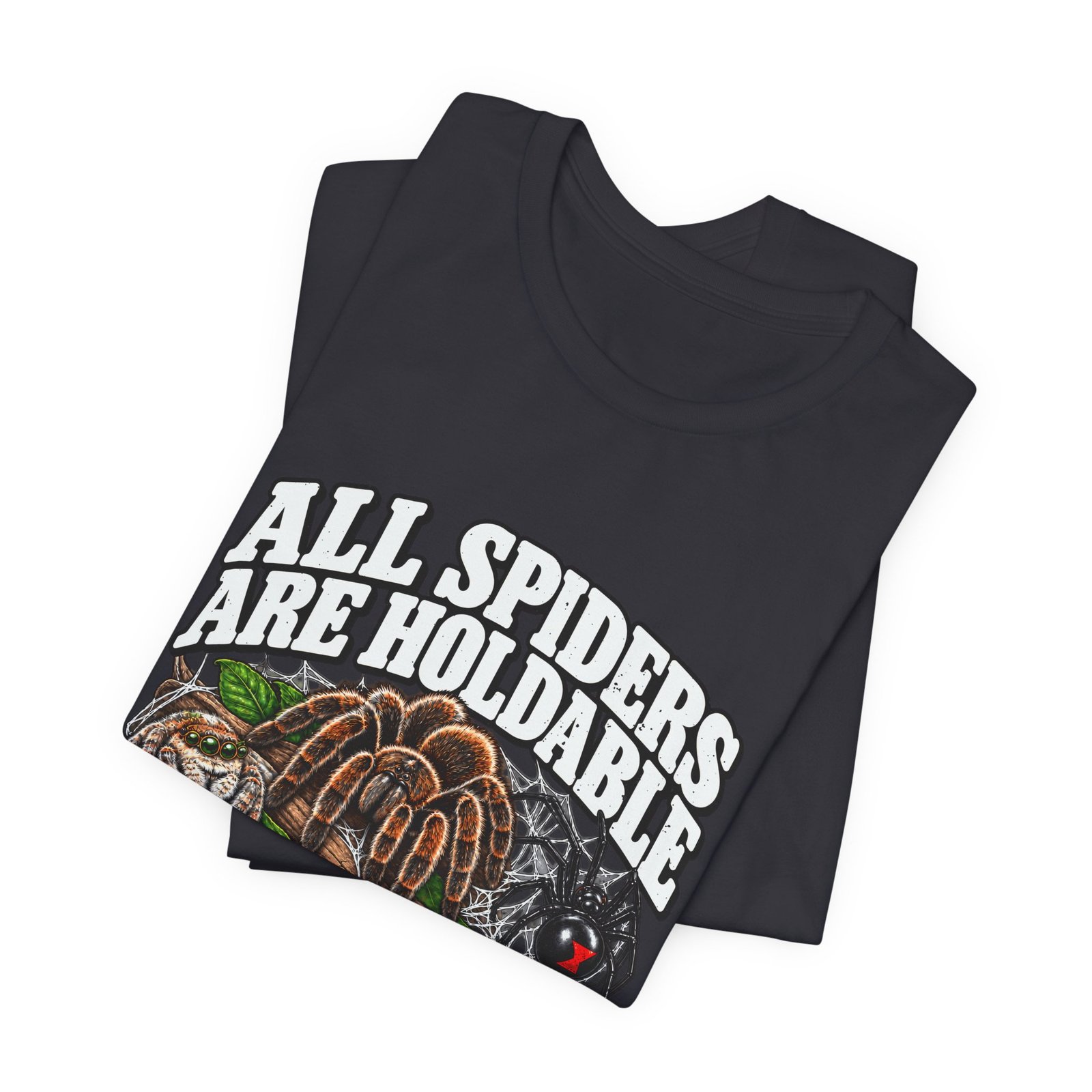 All Spiders Are Holdable Some Only Once Arachnid Humor - Image 11