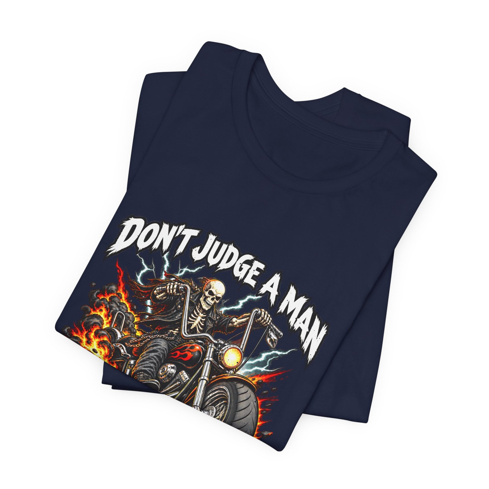 Don't Judge A Man Till You've Cranked A Mile Graphic Tee - Image 23
