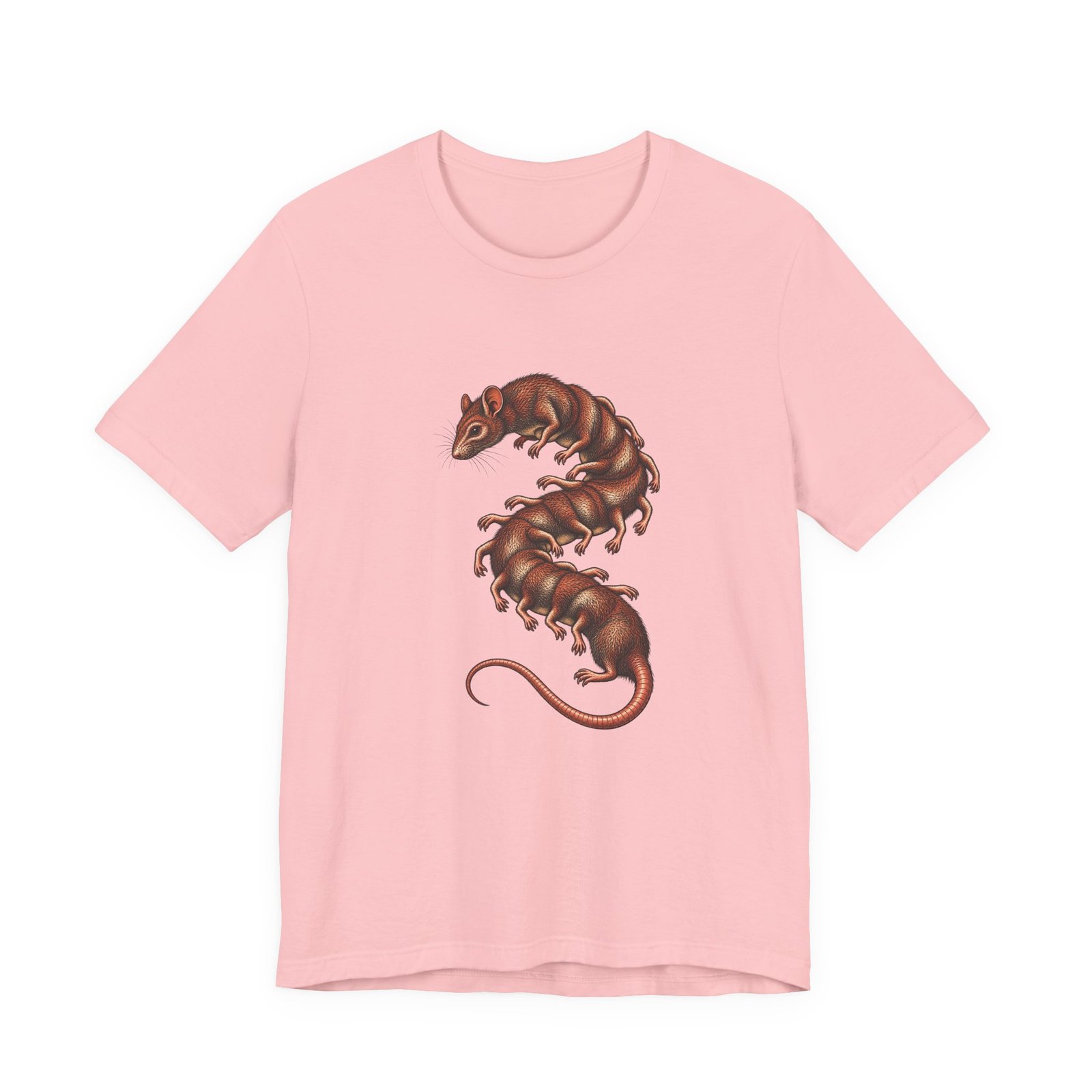Surreal Mutant Rat Centipede Anatomy Study Graphic Tee - Image 13