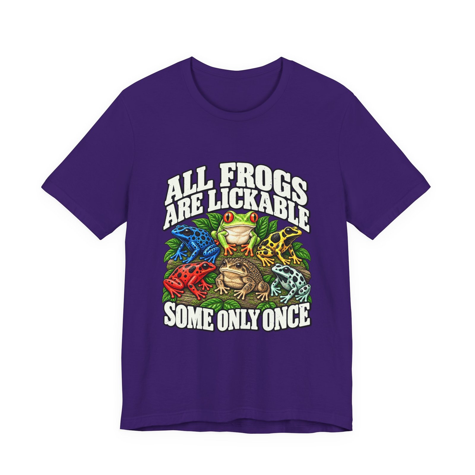 All Frogs Are Lickable Poison Frog Humor - Image 25