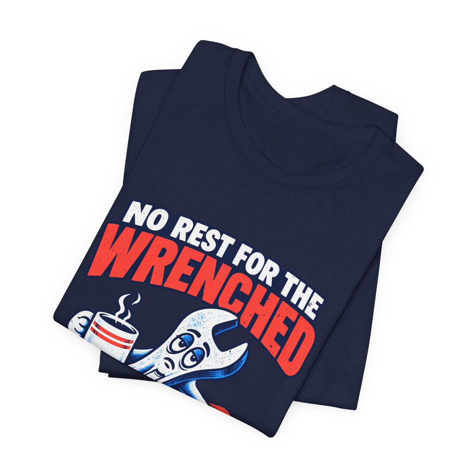 Wrenched Coffee Humor Graphic Tee - Image 23