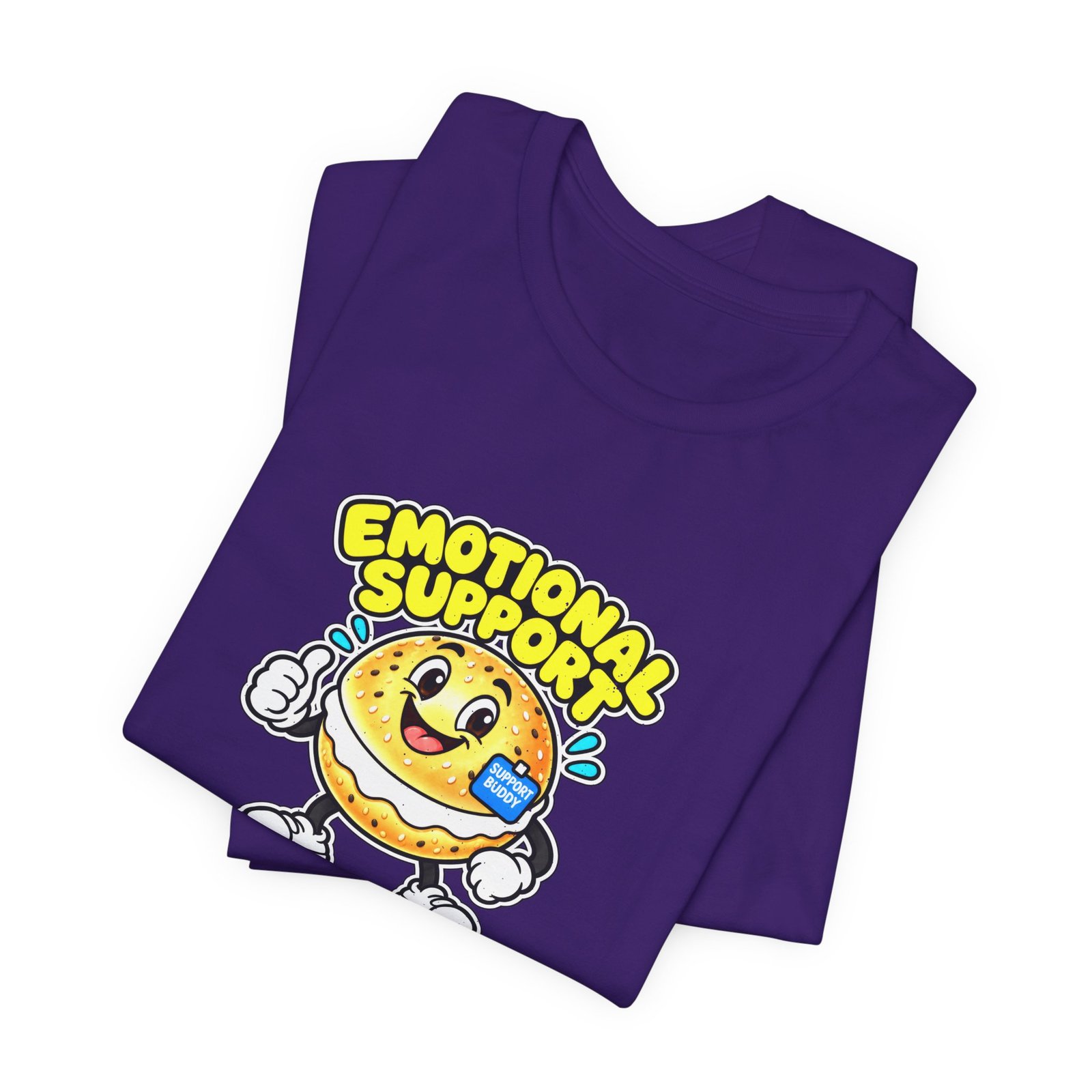 Emotional Support Bagel Graphic Tee - Image 39