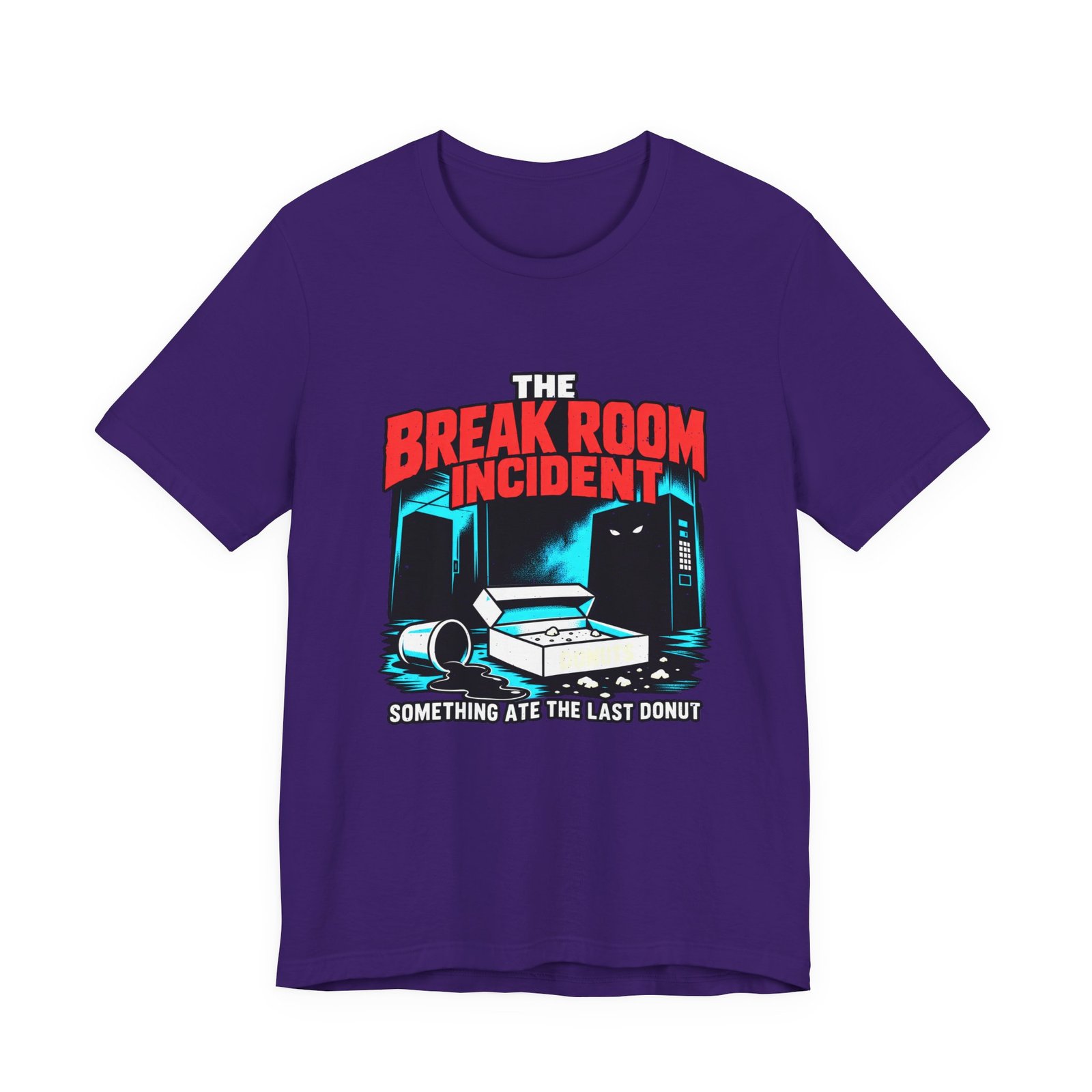 Incident Donut Mystery Last Office Meme Graphic Tee - Image 25