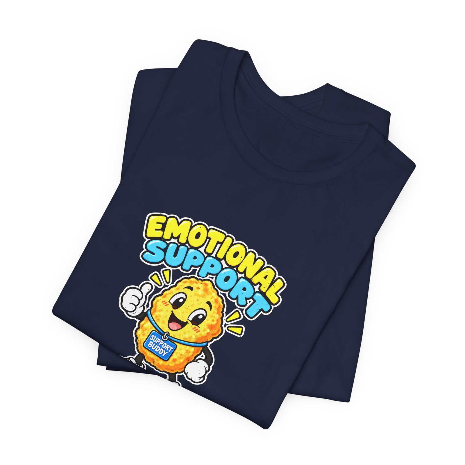 Emotional Support Chicken Nugget Graphic Tee - Image 35