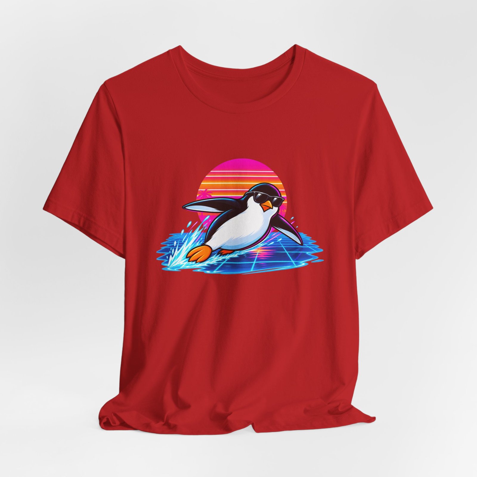 Retro Surfing Penguin - Image 48