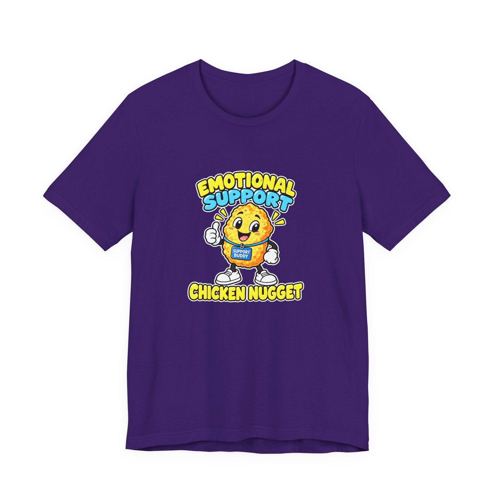 Emotional Support Chicken Nugget Graphic Tee - Image 37
