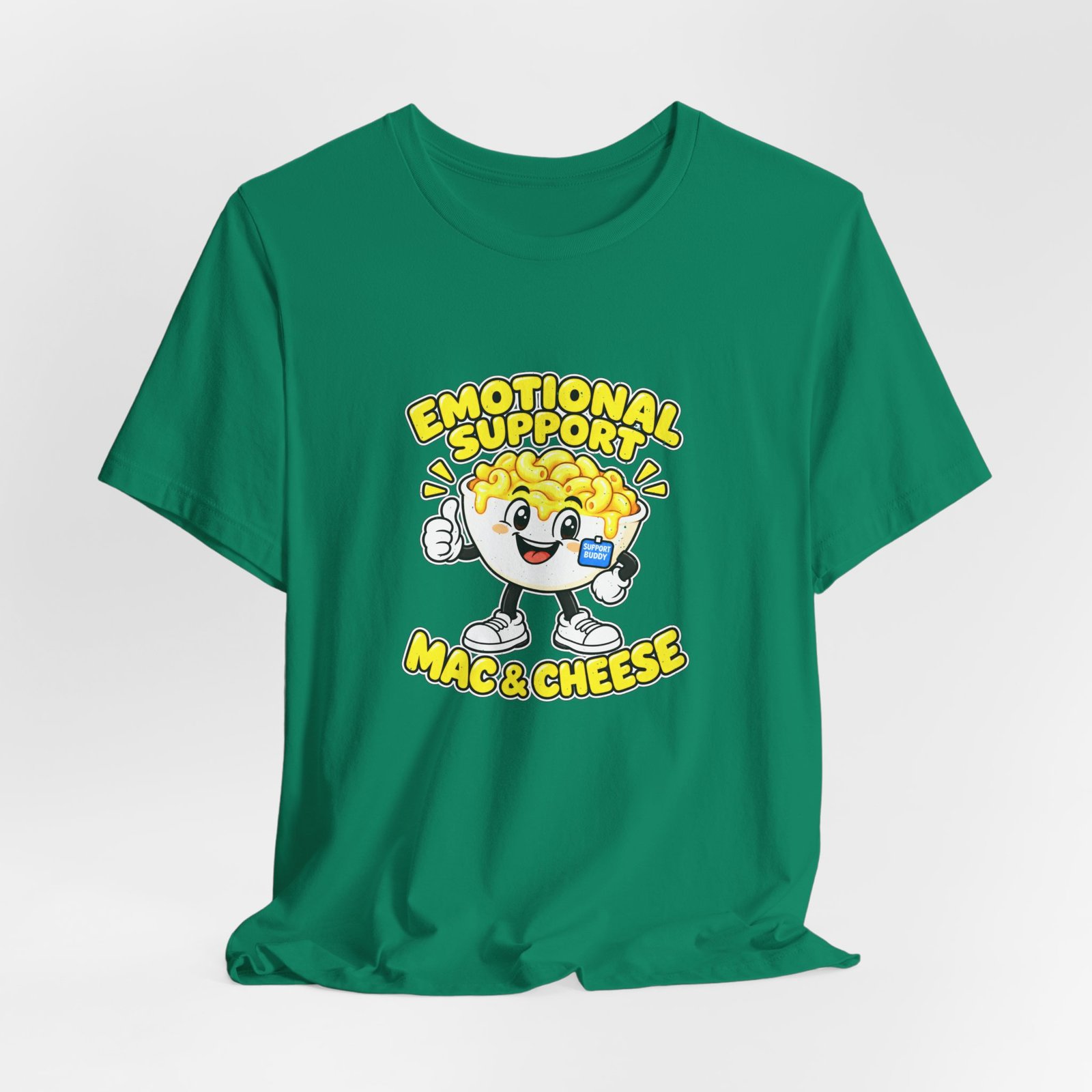 Emotional Support Mac & Cheese Graphic Tee - Image 28