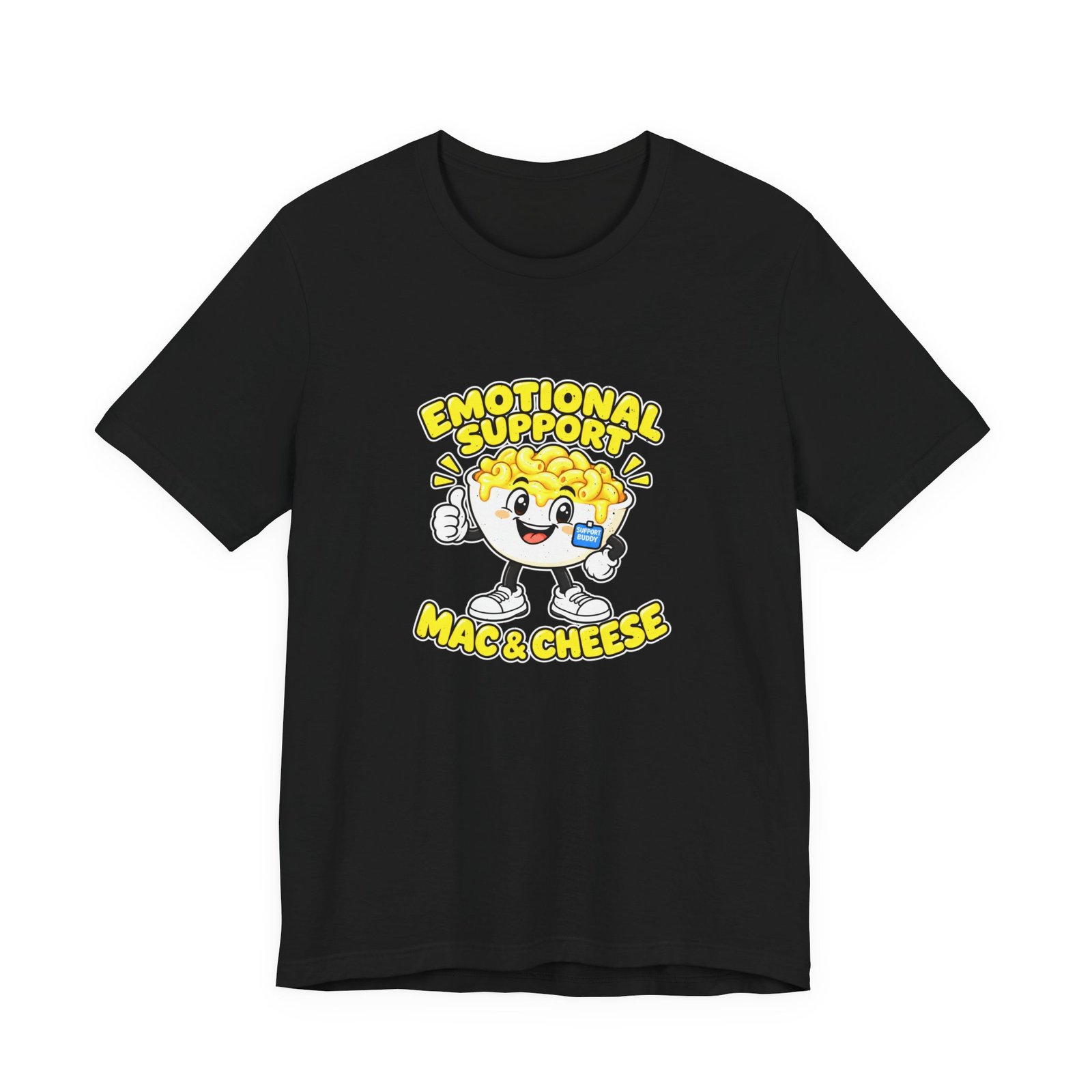 Emotional Support Mac & Cheese Graphic Tee - Image 13