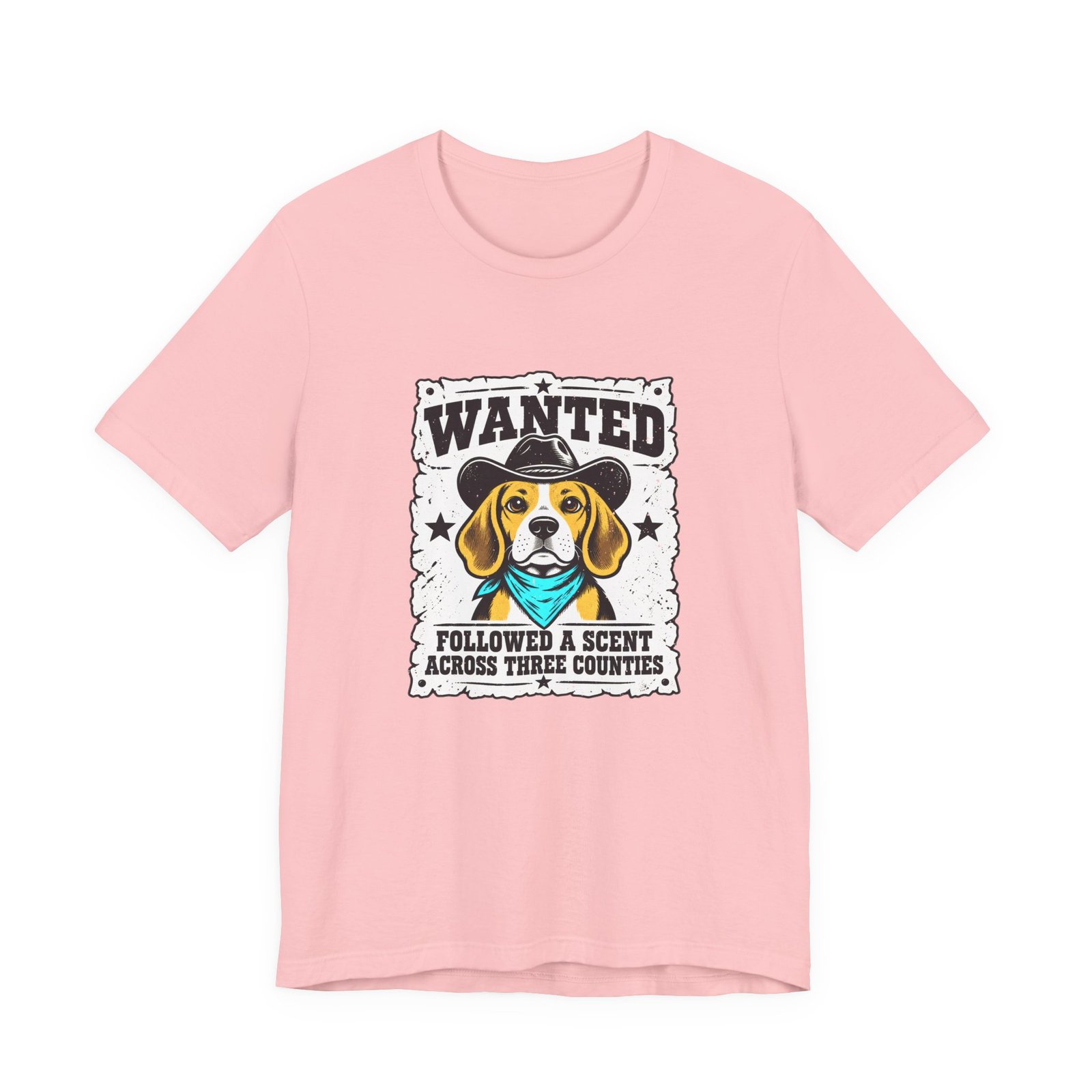 Wanted Beagle Dog Followed A Scent Across Three Counties Graphic Tee - Image 41