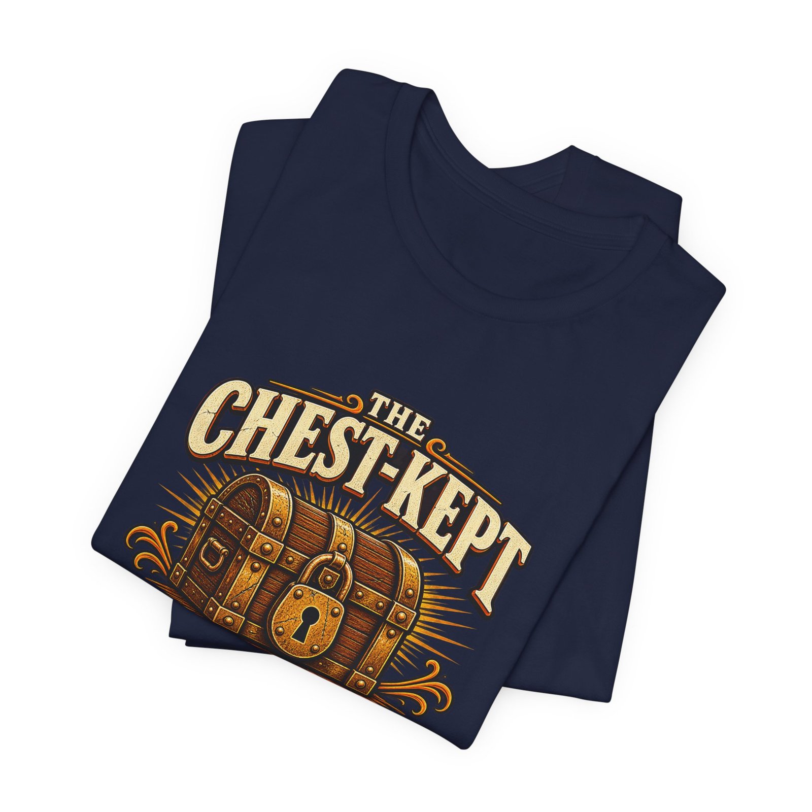 The Chest-Kept Secret Funny Treasure Pun Graphic Tee - Image 35