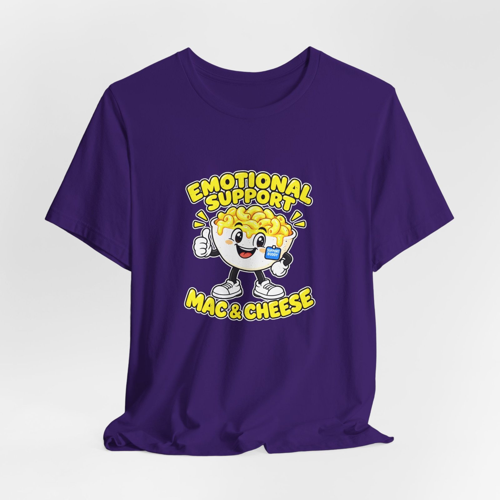 Emotional Support Mac & Cheese Graphic Tee - Image 40