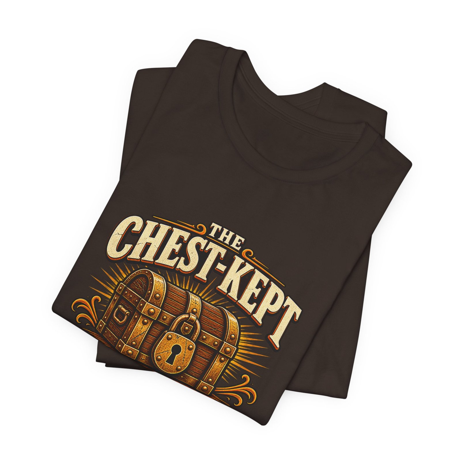 The Chest-Kept Secret Funny Treasure Pun Graphic Tee - Image 11
