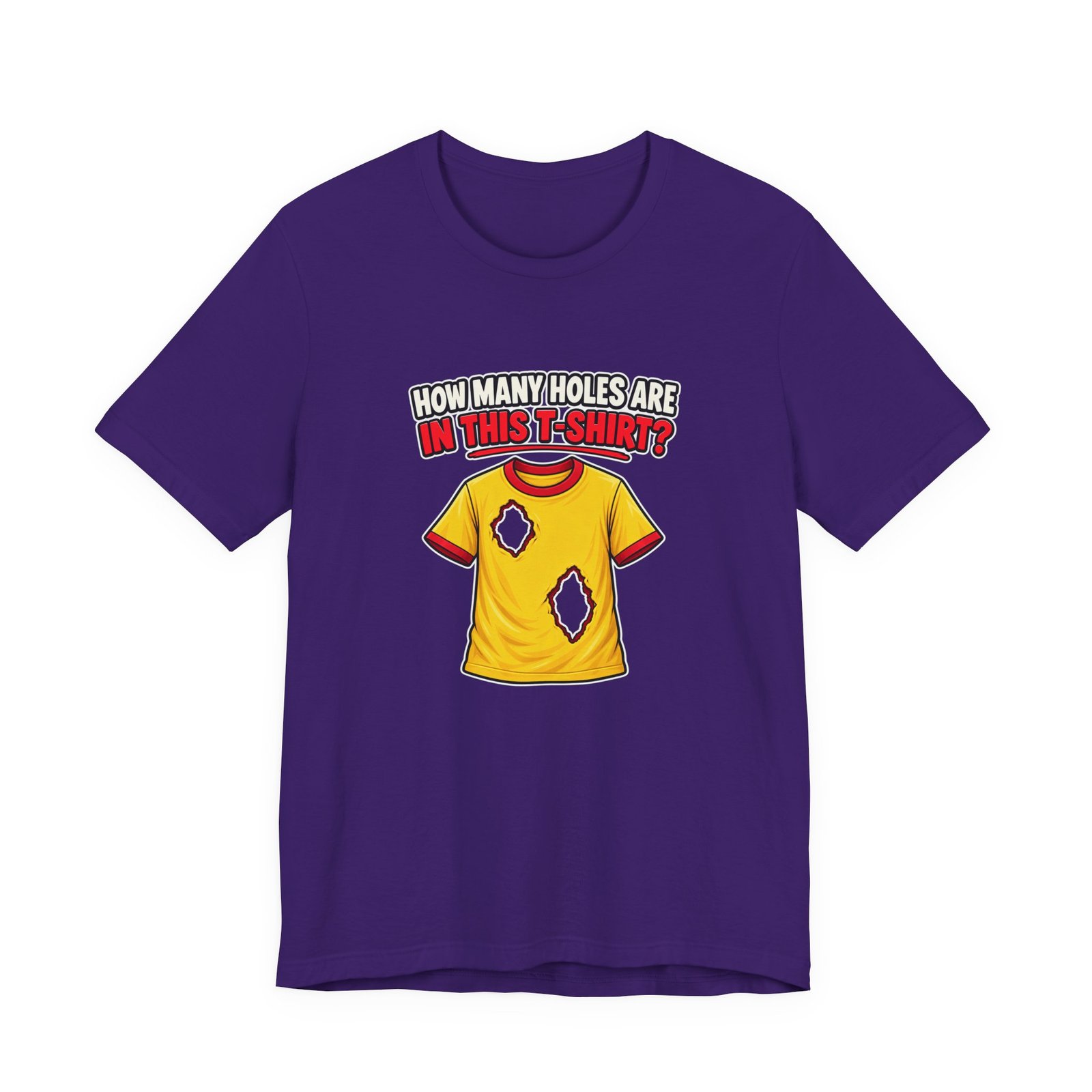 How Many Holes Are In This T-Shirt? Visual Riddle - Image 37