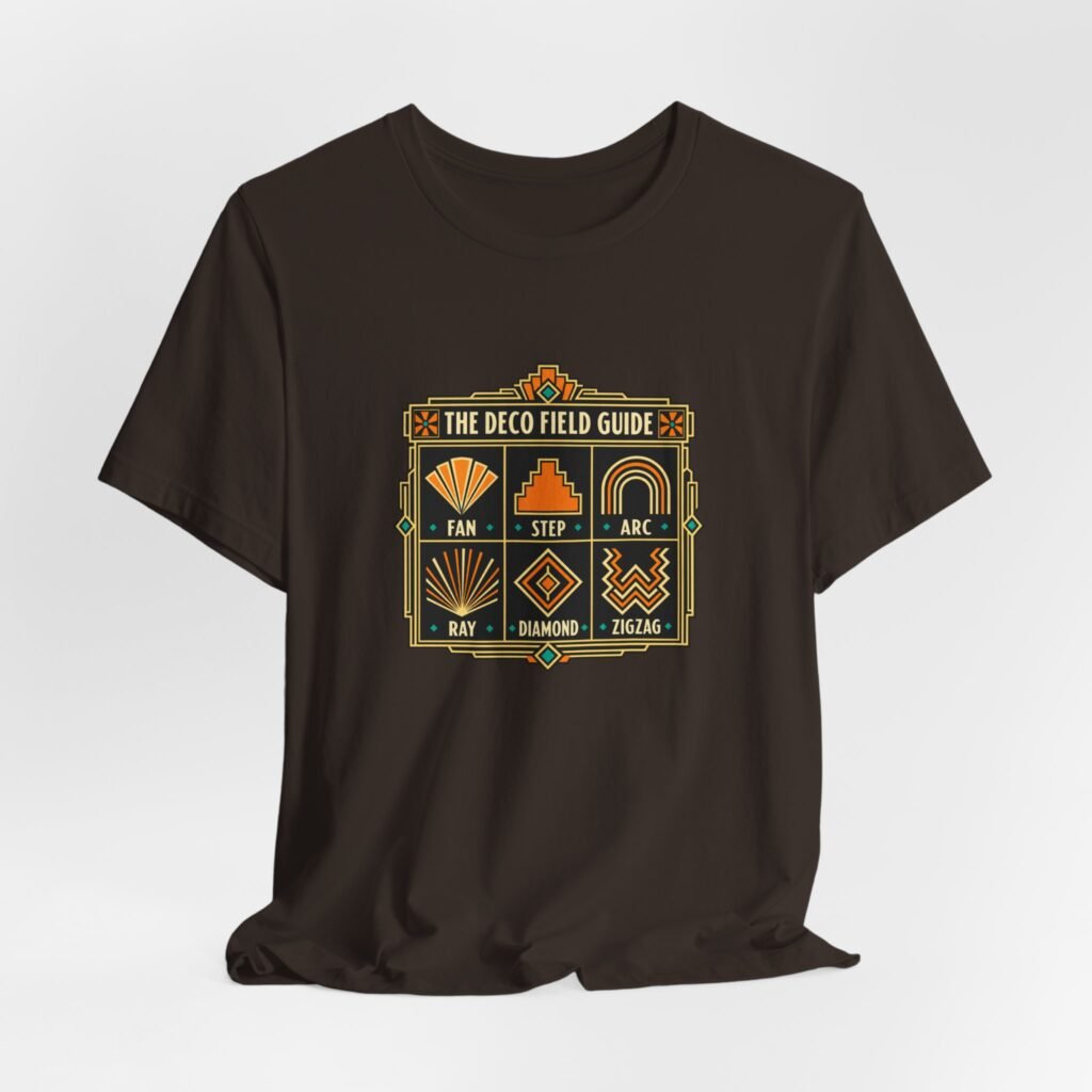 The Deco Guide Art Deco Motifs Graphic Tee