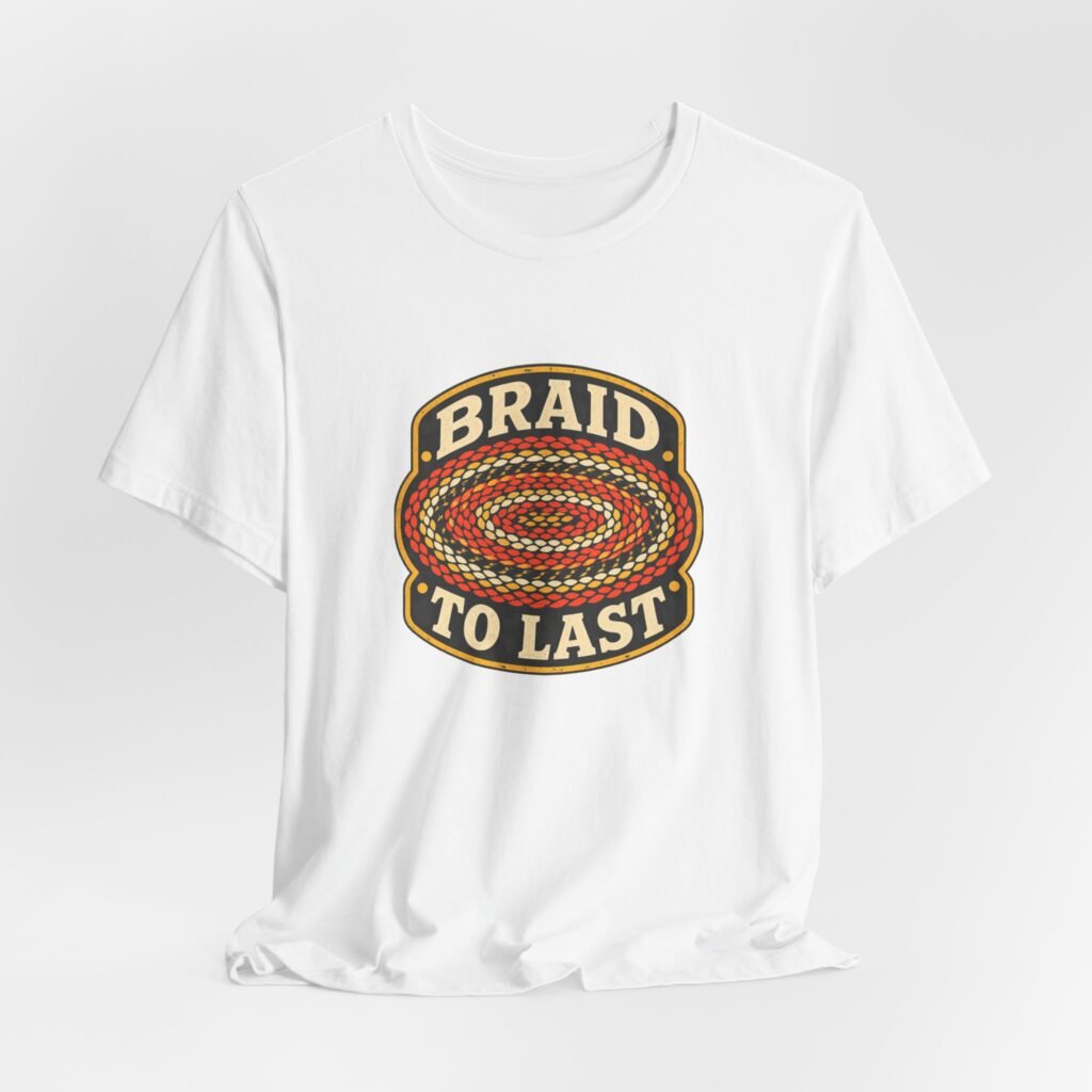 Braid To Last Woven Strand Badge