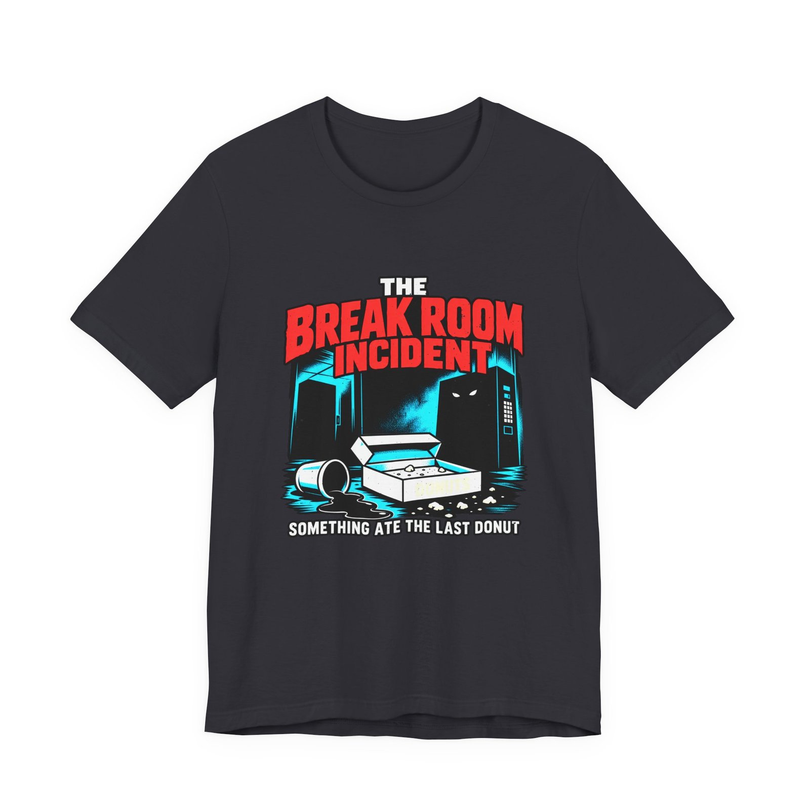 Incident Donut Mystery Last Office Meme Graphic Tee - Image 9