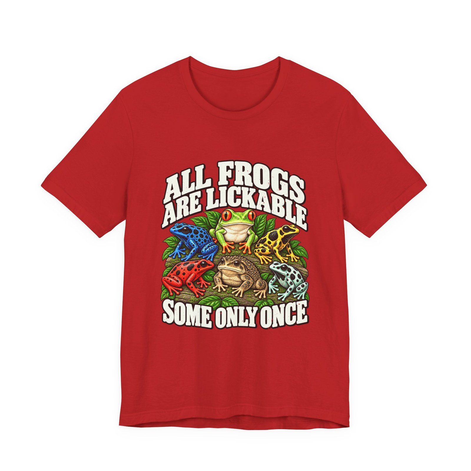 All Frogs Are Lickable Poison Frog Humor - Image 29