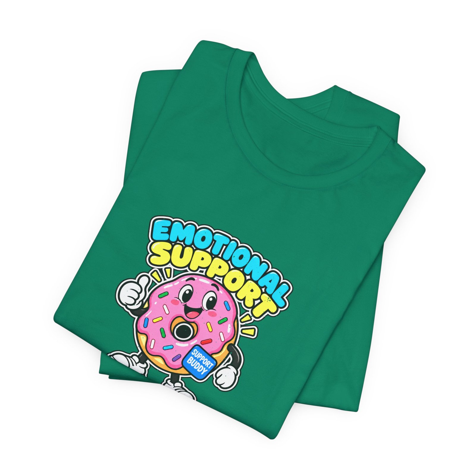 Emotional Support Donut Support Buddy Graphic Tee - Image 15
