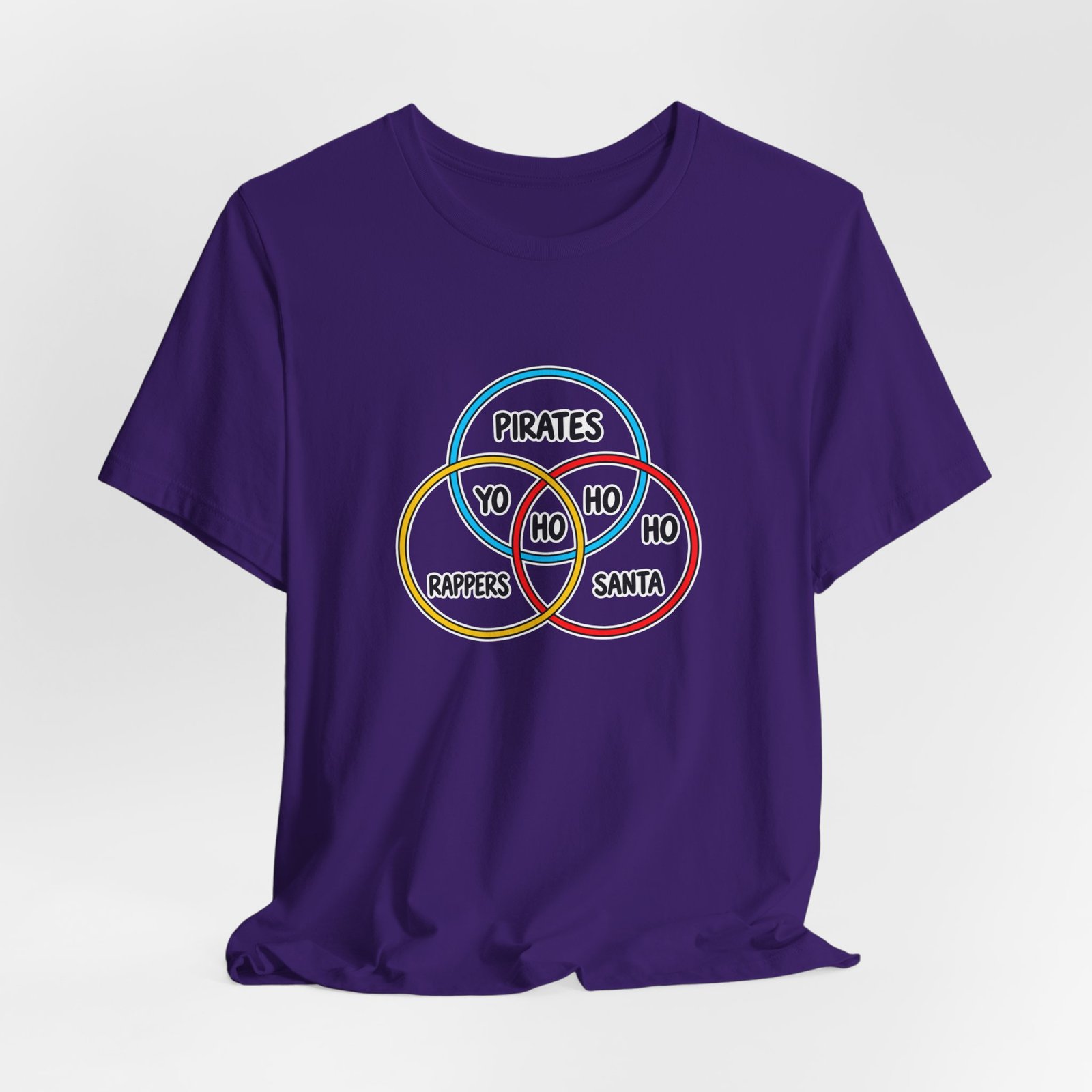 Pirates Rappers Santa Yo Ho Ho Venn Diagram - Image 40