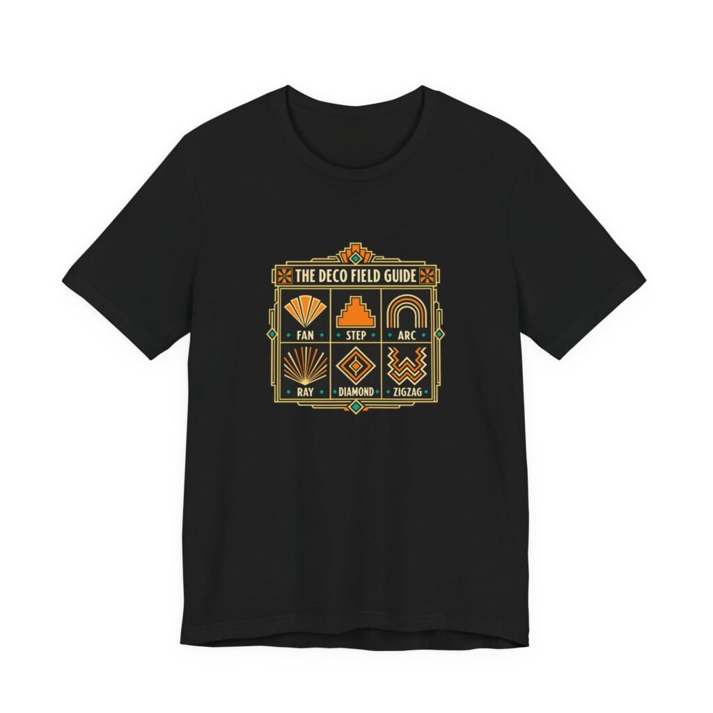 The Deco Guide Art Deco Motifs Graphic Tee