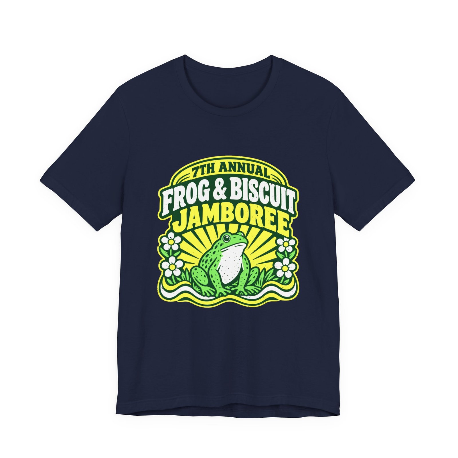 7th Annual Frog & Biscuit Jamboree Graphic Tee - Image 33