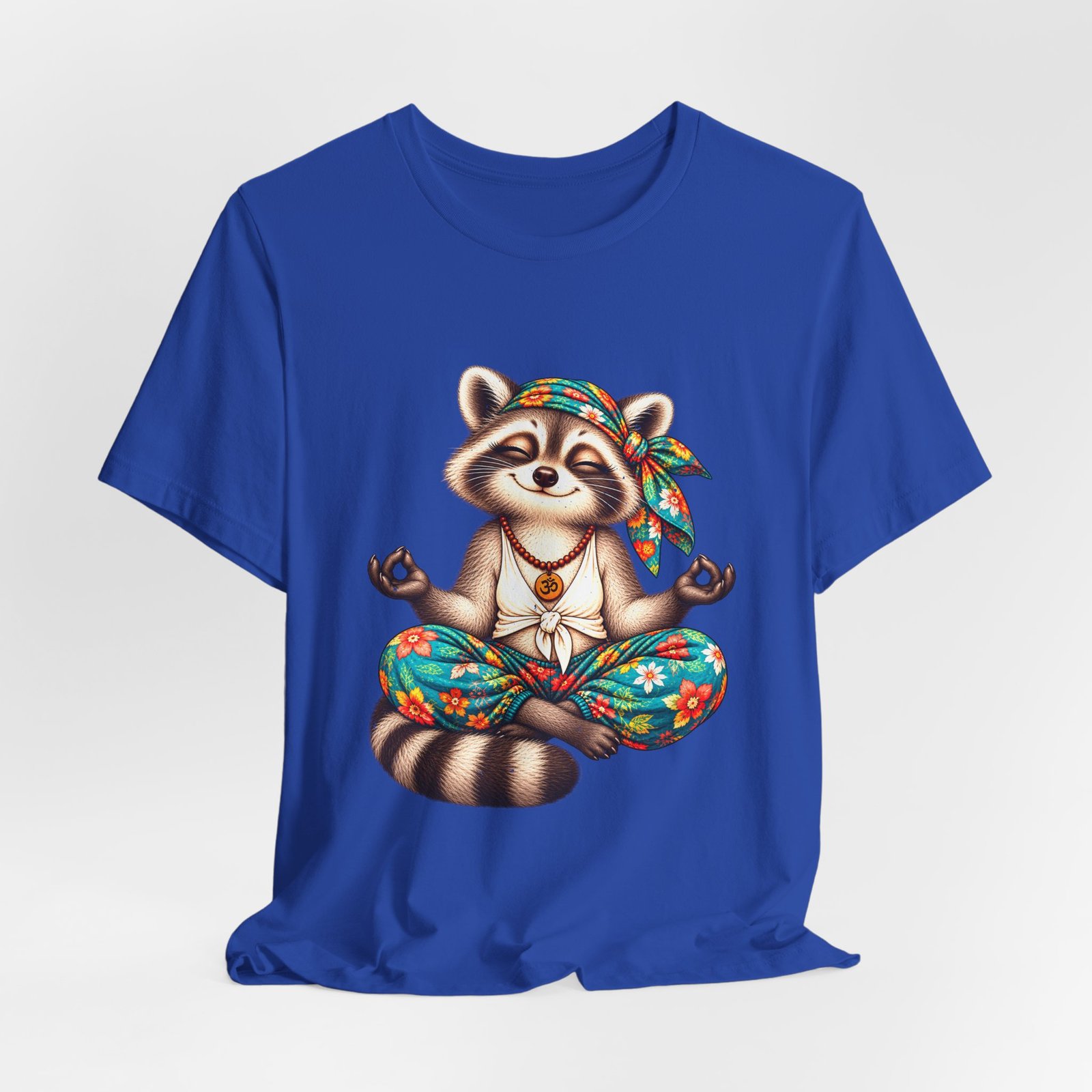 Meditating Raccoon Yoga Illustration - Image 32