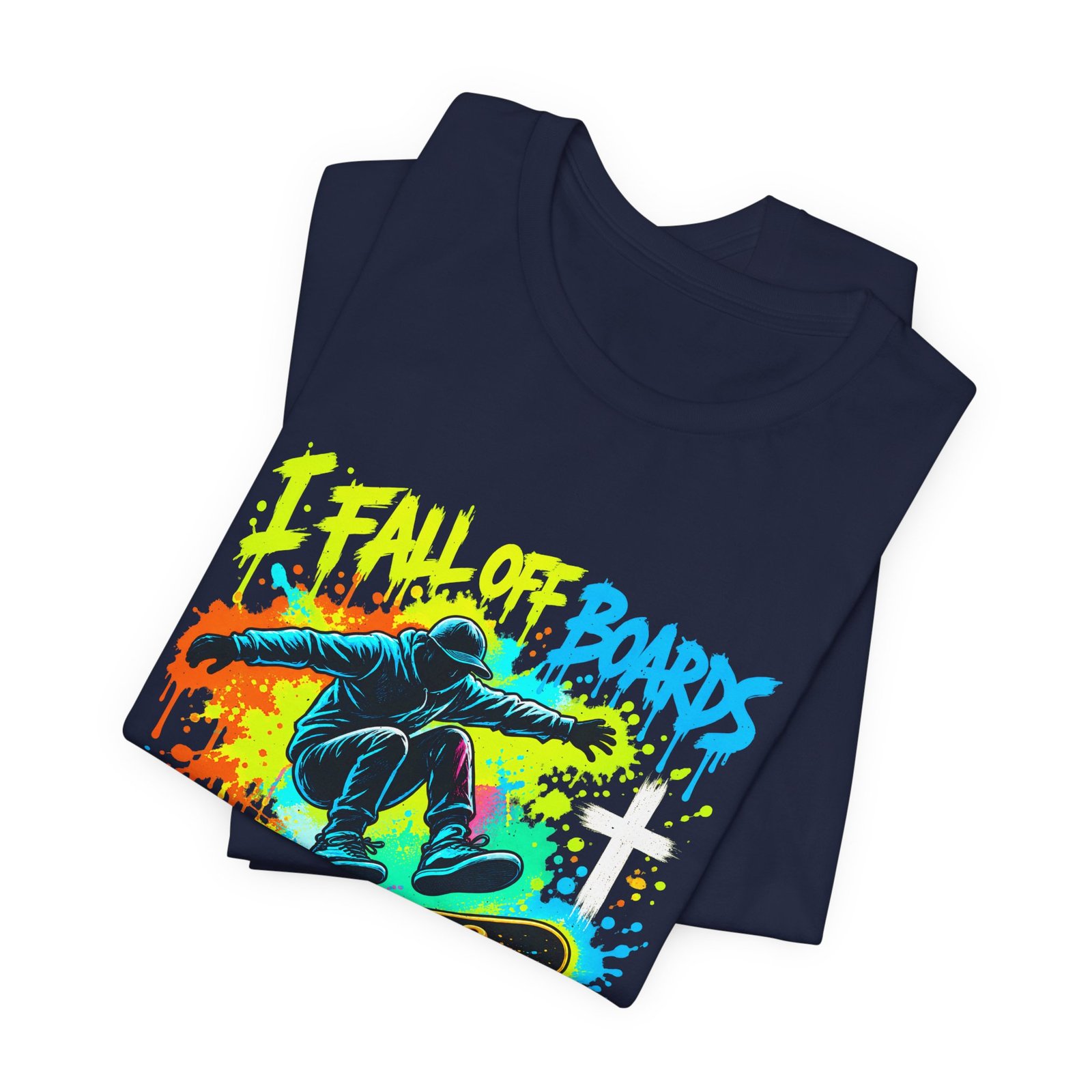 Fall Off Boards Not Out of Grace Skateboarding Design - Image 23