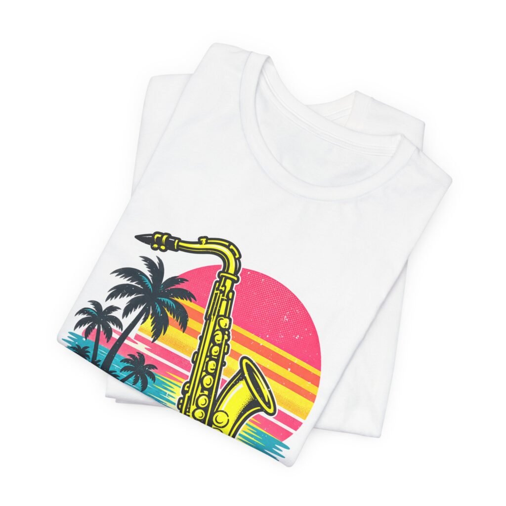 Giving Sax At Sunset Jazz Graphic Tee