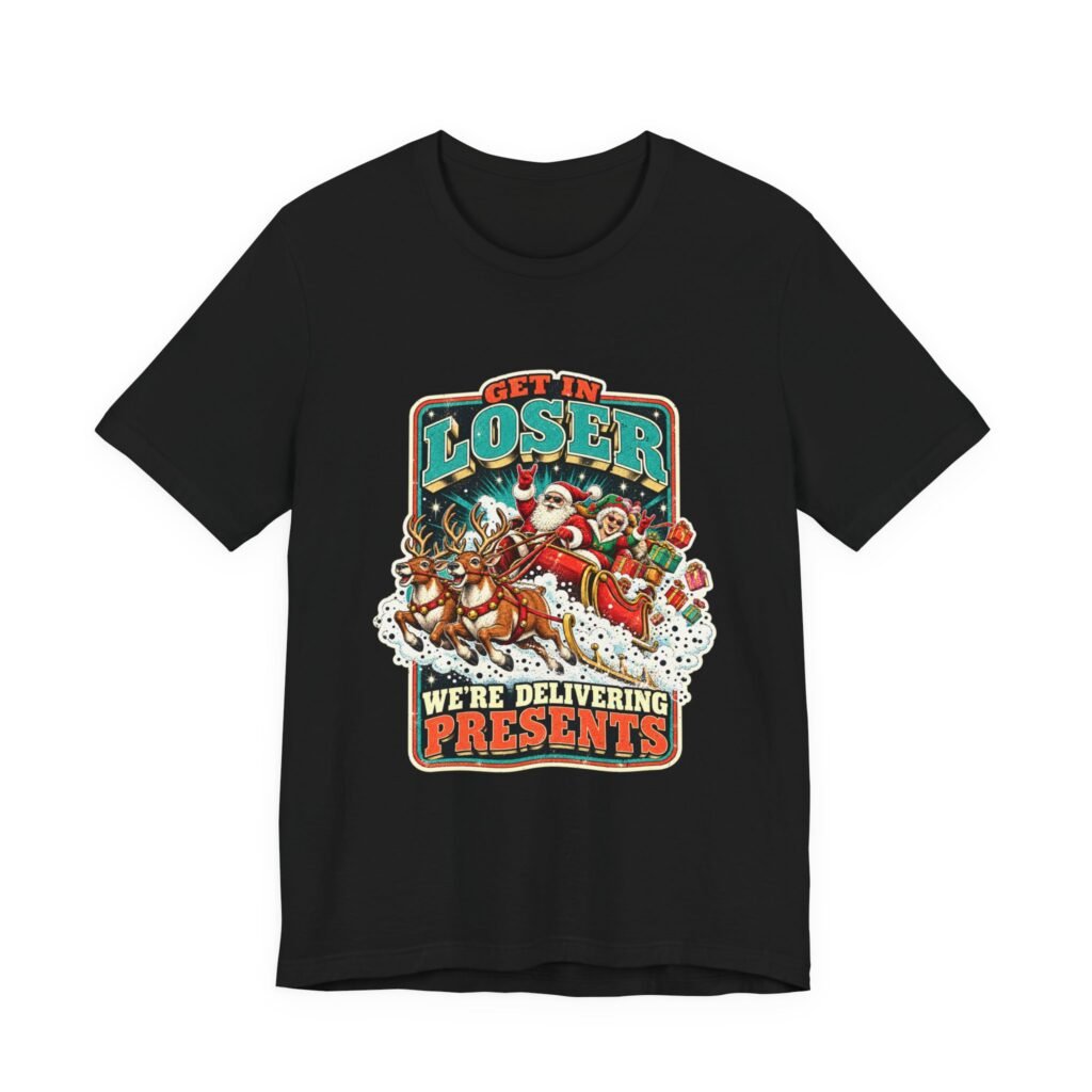 Santa and Mrs Claus Rock On Christmas Humor