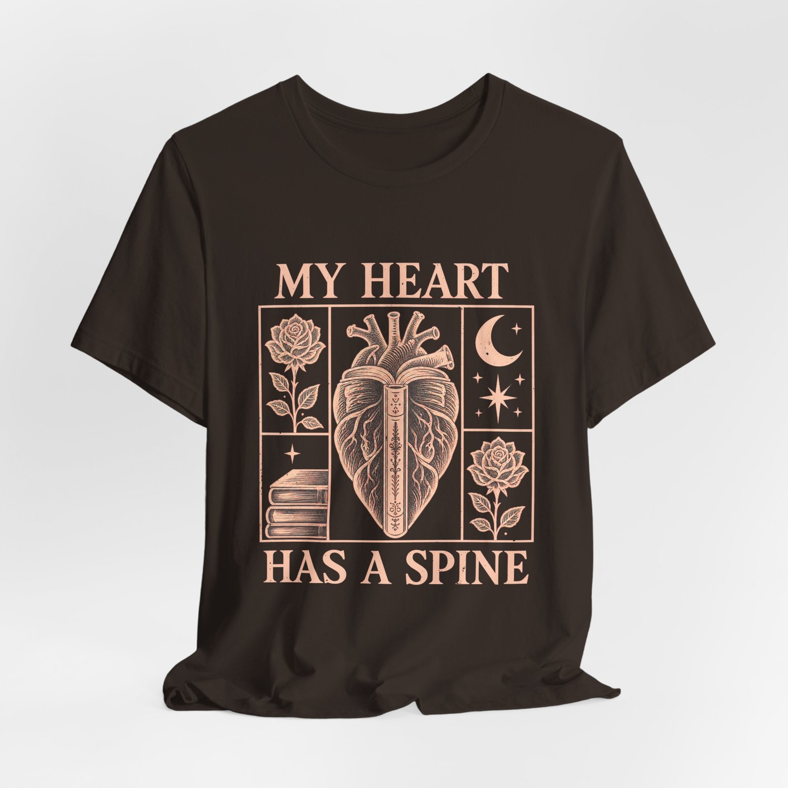 My Beating Heart Has a Spine Romance Reading Artwork - Image 4