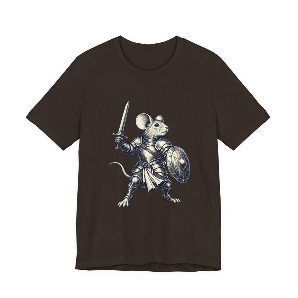 Medieval Mouse Knight Fantasy Design