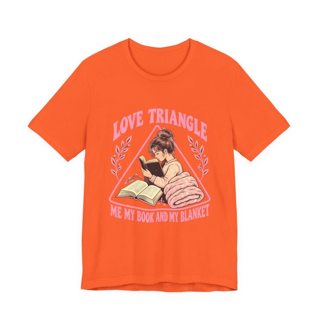 Love Triangle Romance Reading Design