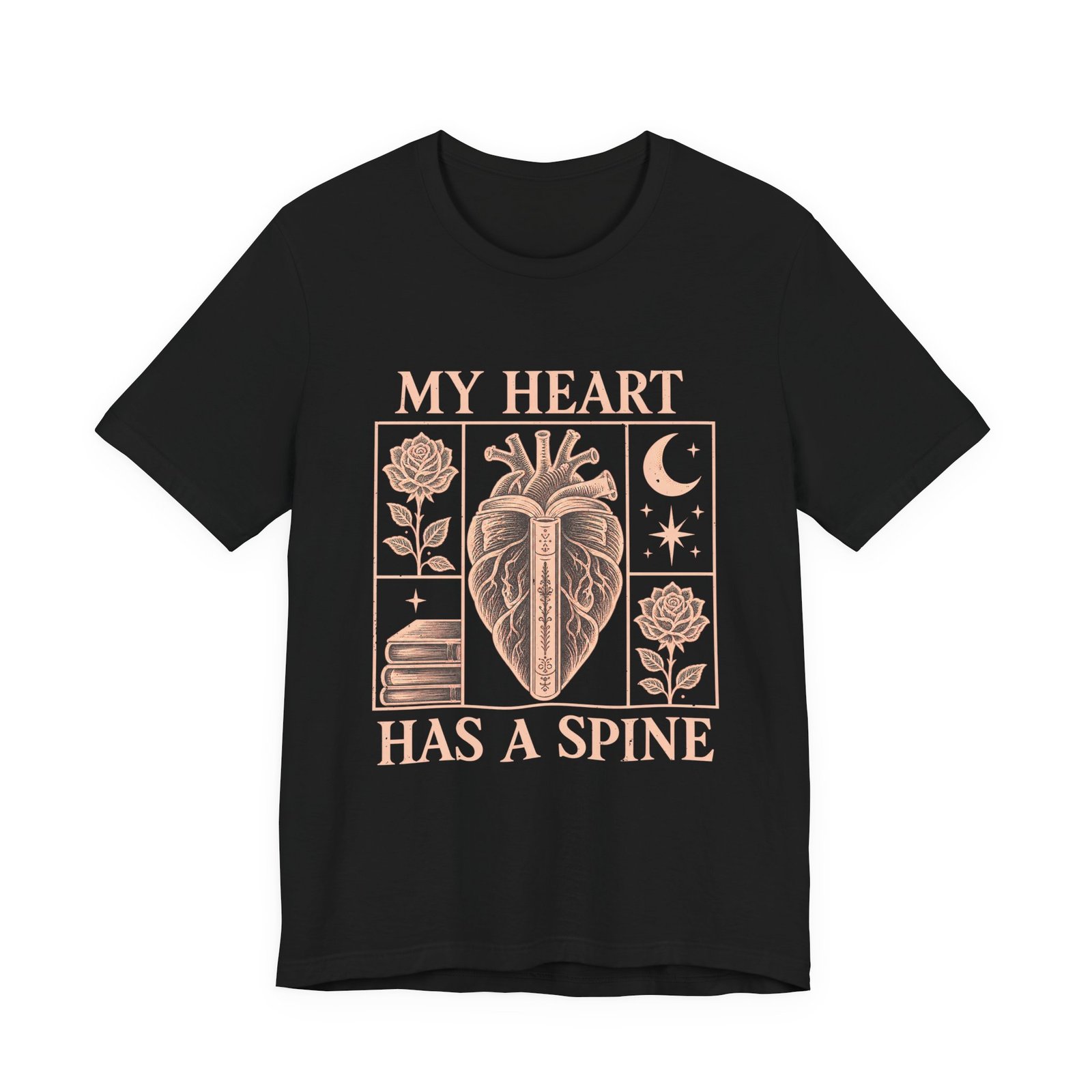 My Beating Heart Has a Spine Romance Reading Artwork - Image 5