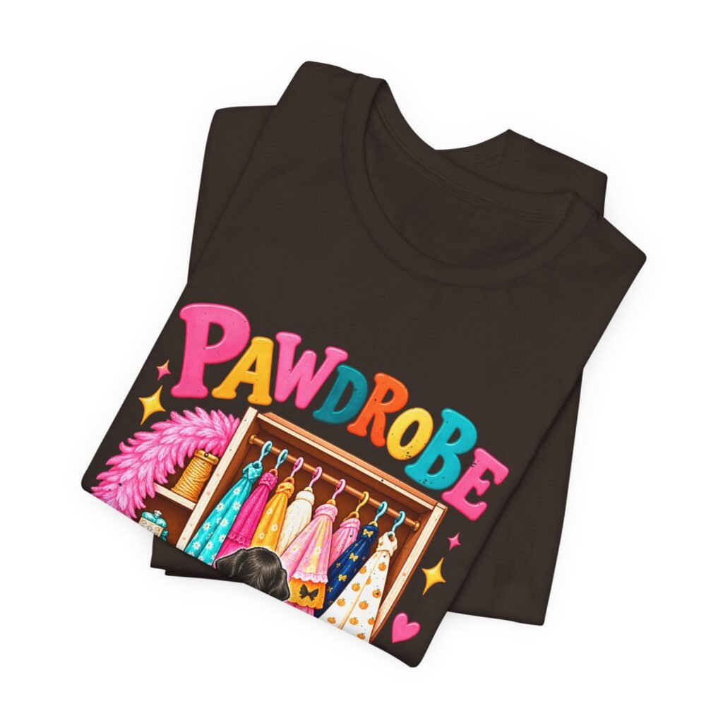 PAW DROBE Dog Dress-Up Wardrobe Pun