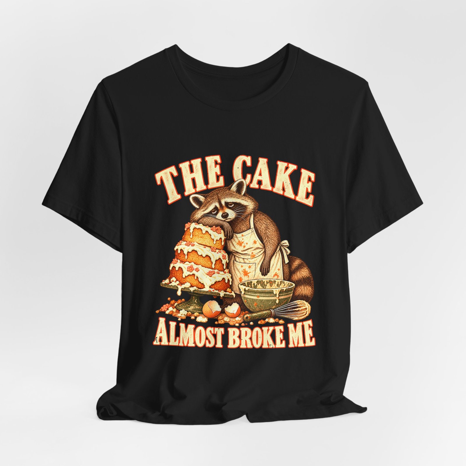 Raccoon Baker Cake Decorating Humor - Image 8
