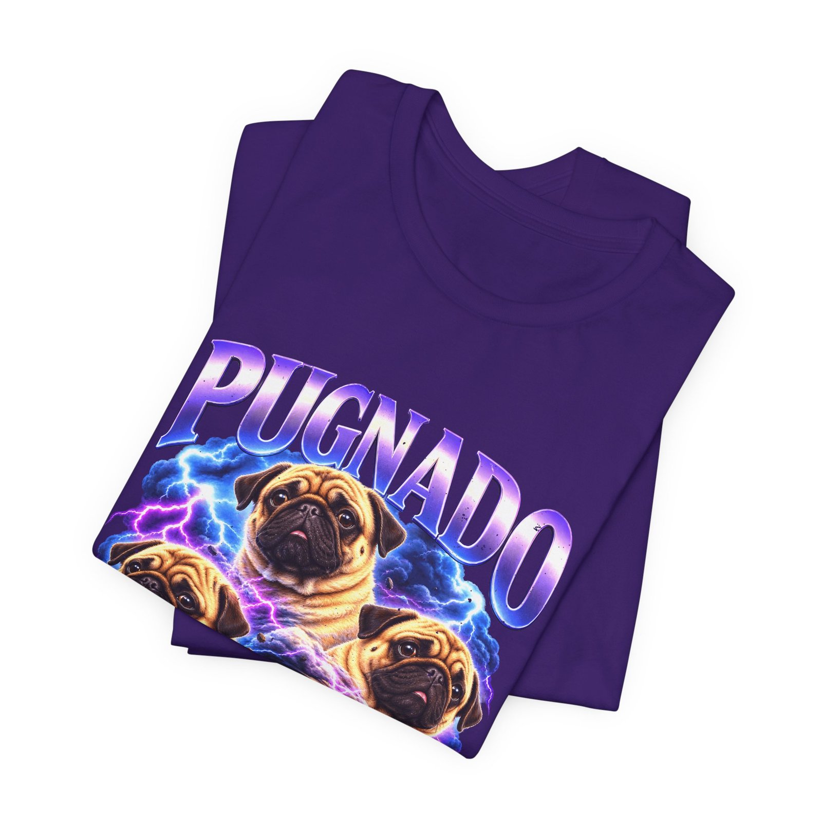 Pugnado Pug Tornado Pun Design - Image 27